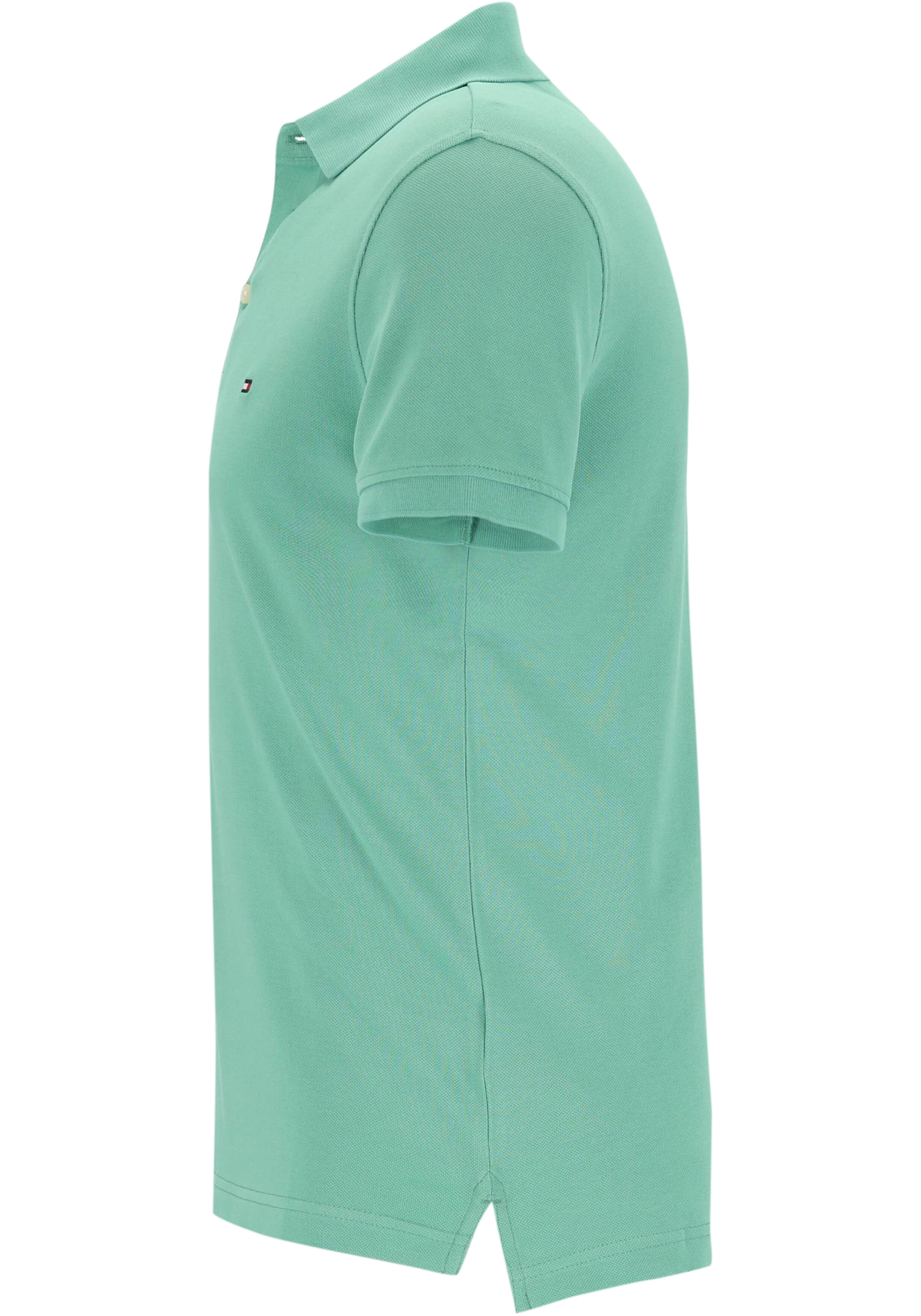 Tommy Hilfiger 1985 Slim Polo, heren poloshirt, groen