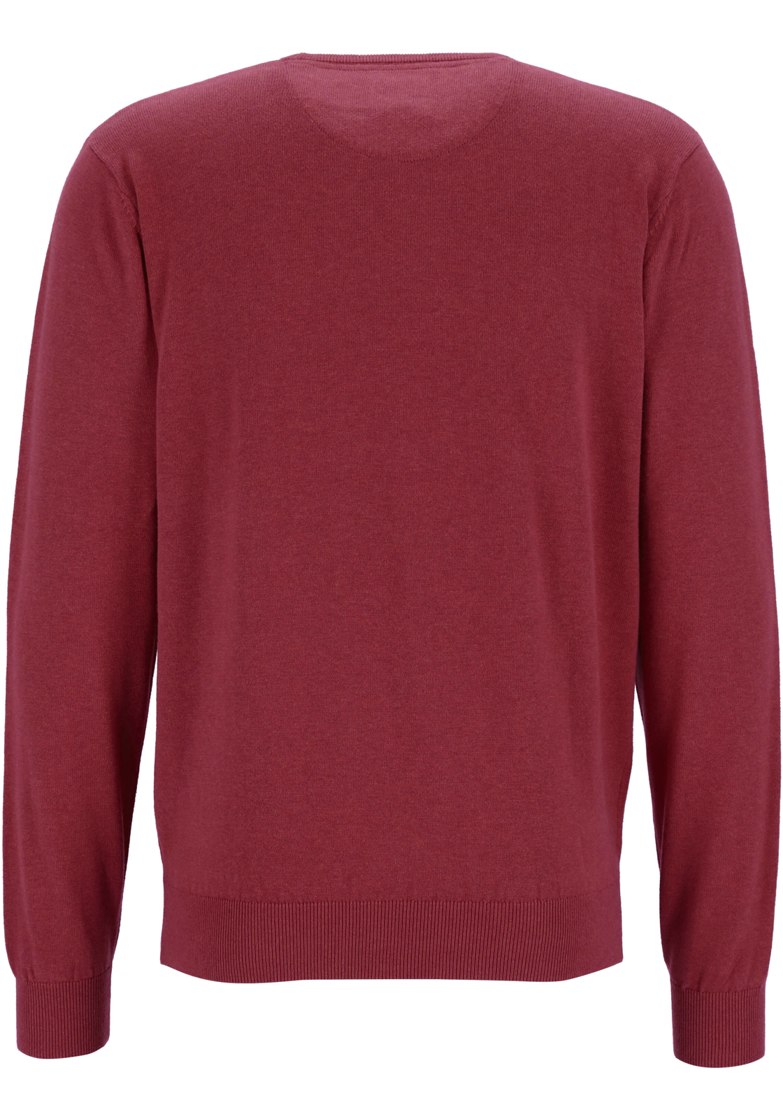 3-4061933205586-redmond-Redmond_50058_rood_4fotos_HR Redmond heren trui katoen, O-hals, bordeaux rood