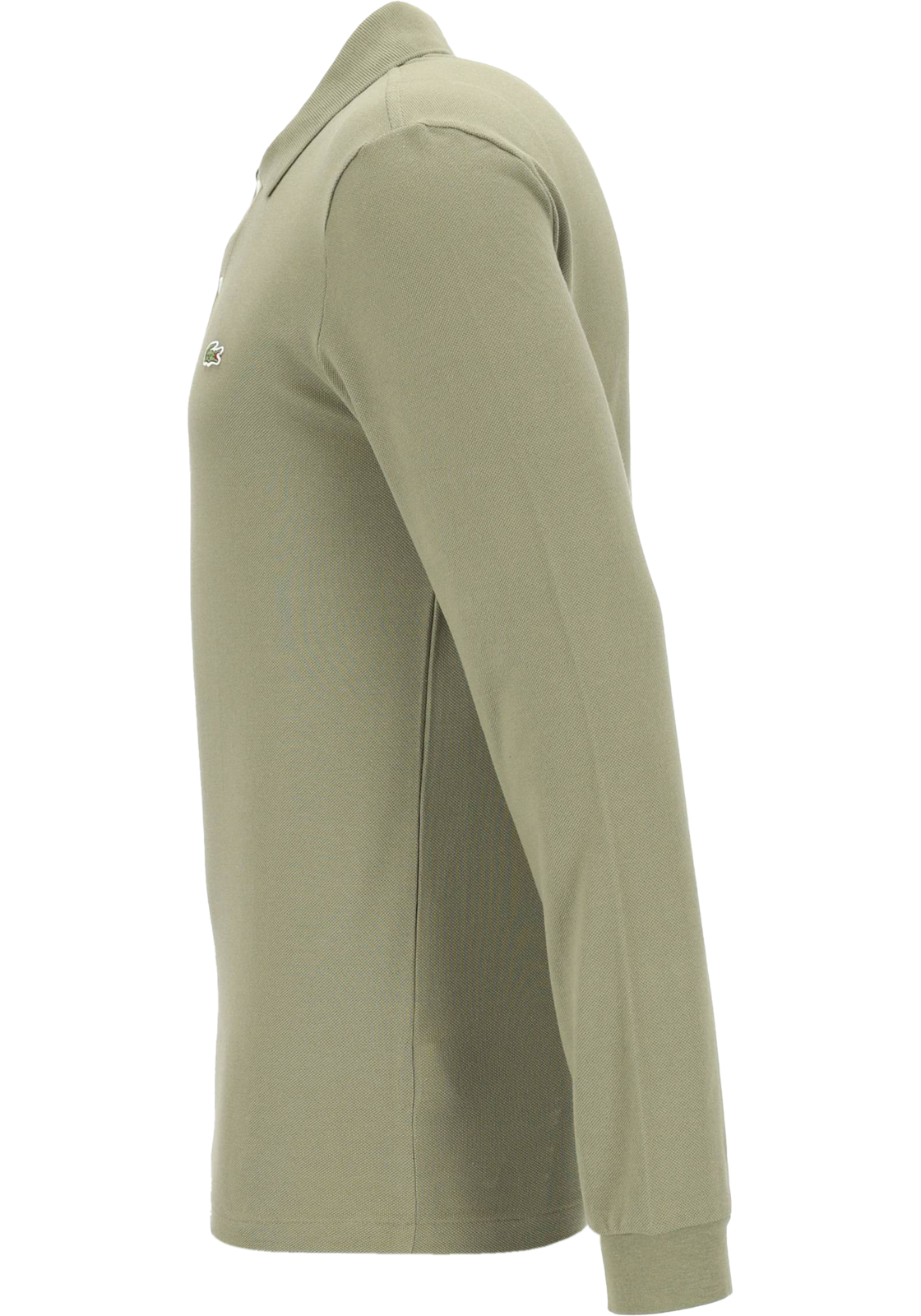 Lacoste Classic Fit polo lange mouw, kaki groen Lacoste Classic Fit polo lange mouw, kaki groen