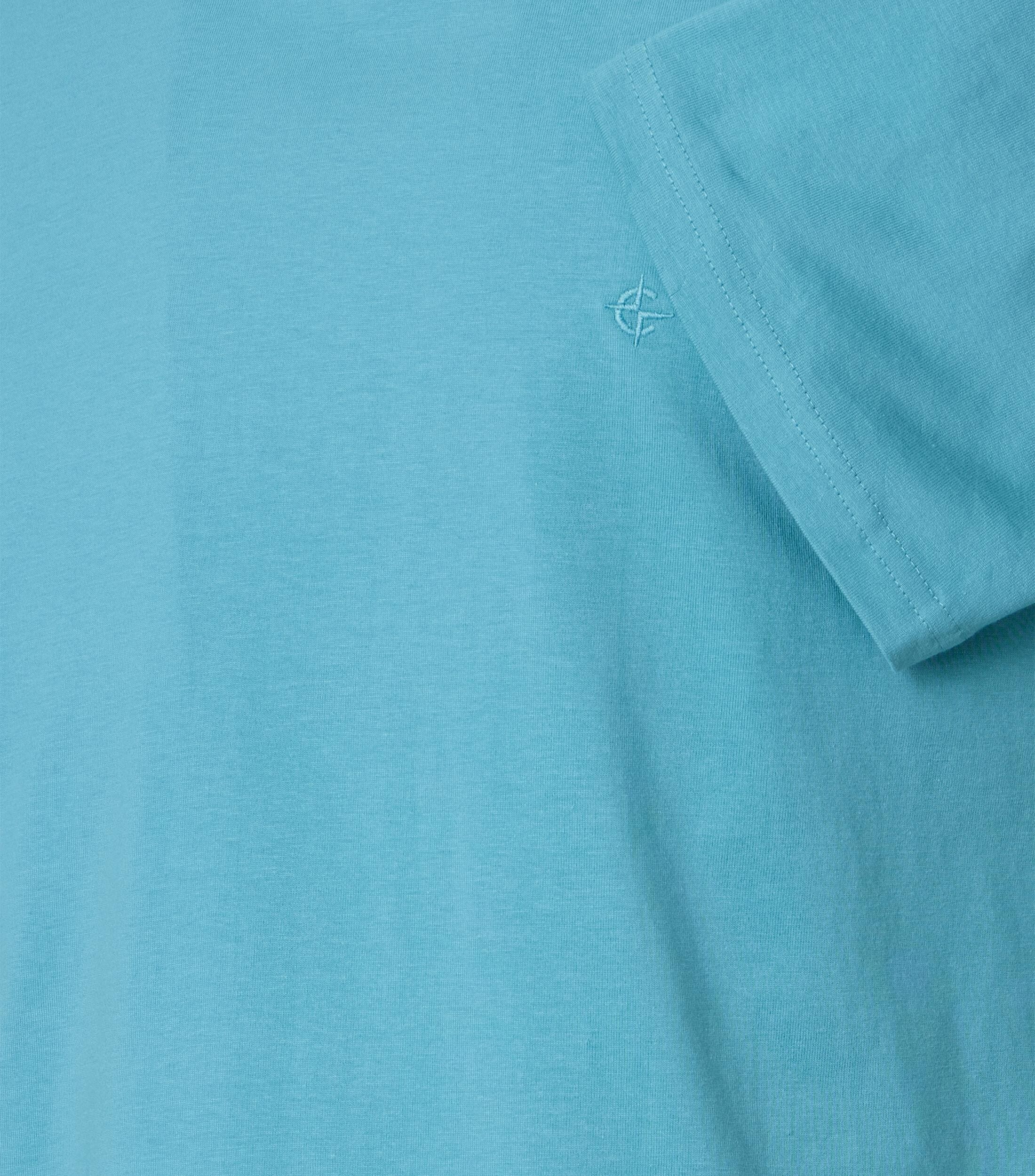 CASA MODA comfort fit heren T-shirt, turquoise