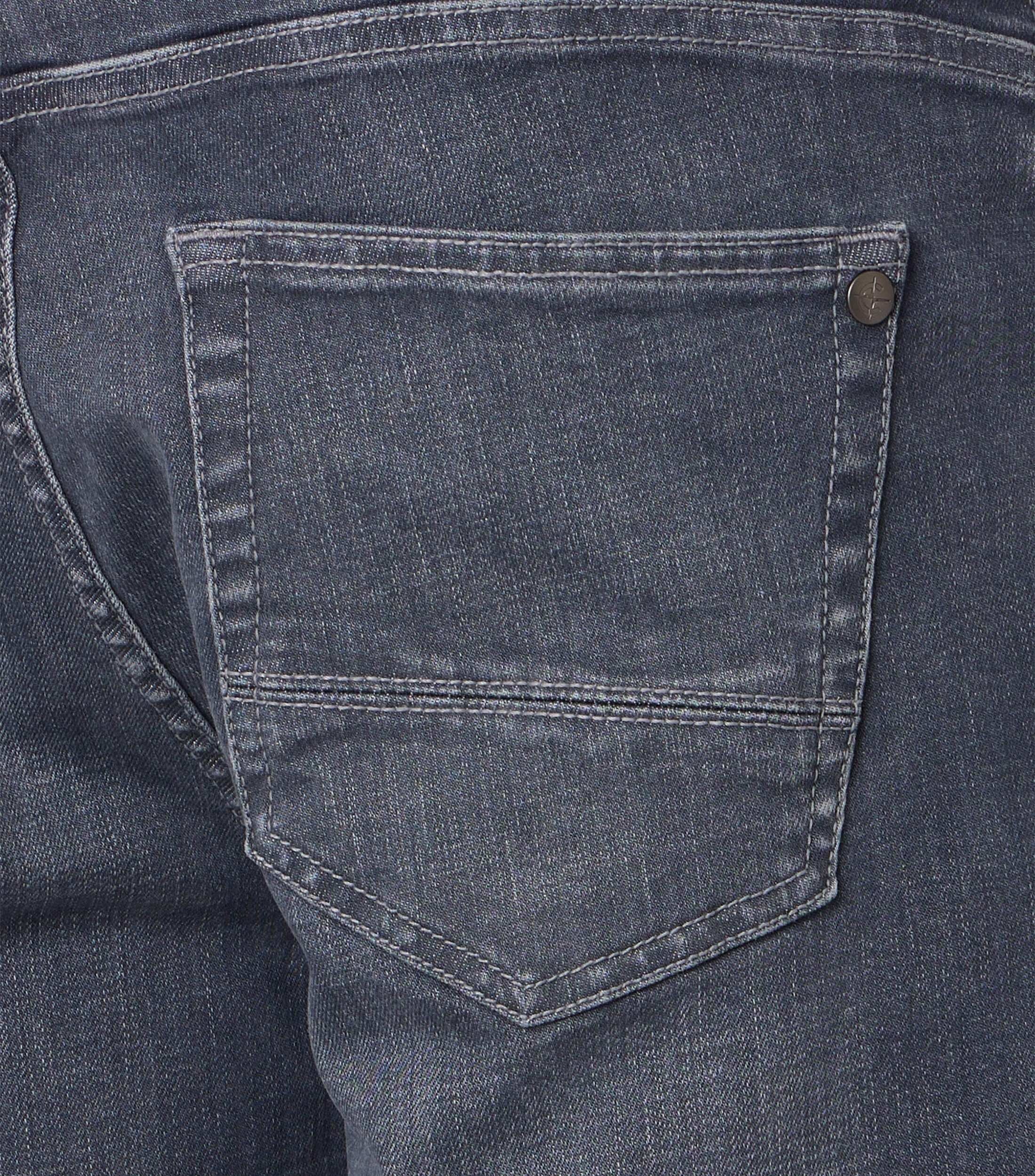 CASA MODA jeans STEVE, heren 5-pocket spijkerbroek, antracietgrijs