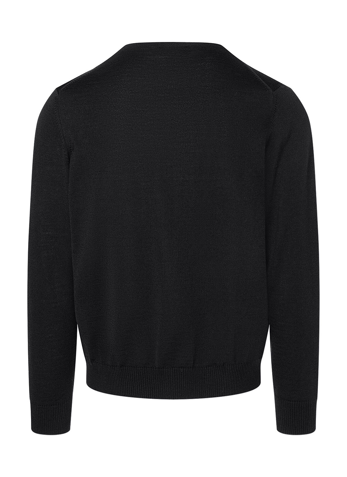 MAERZ Regular Fit heren vest wol, zwart
