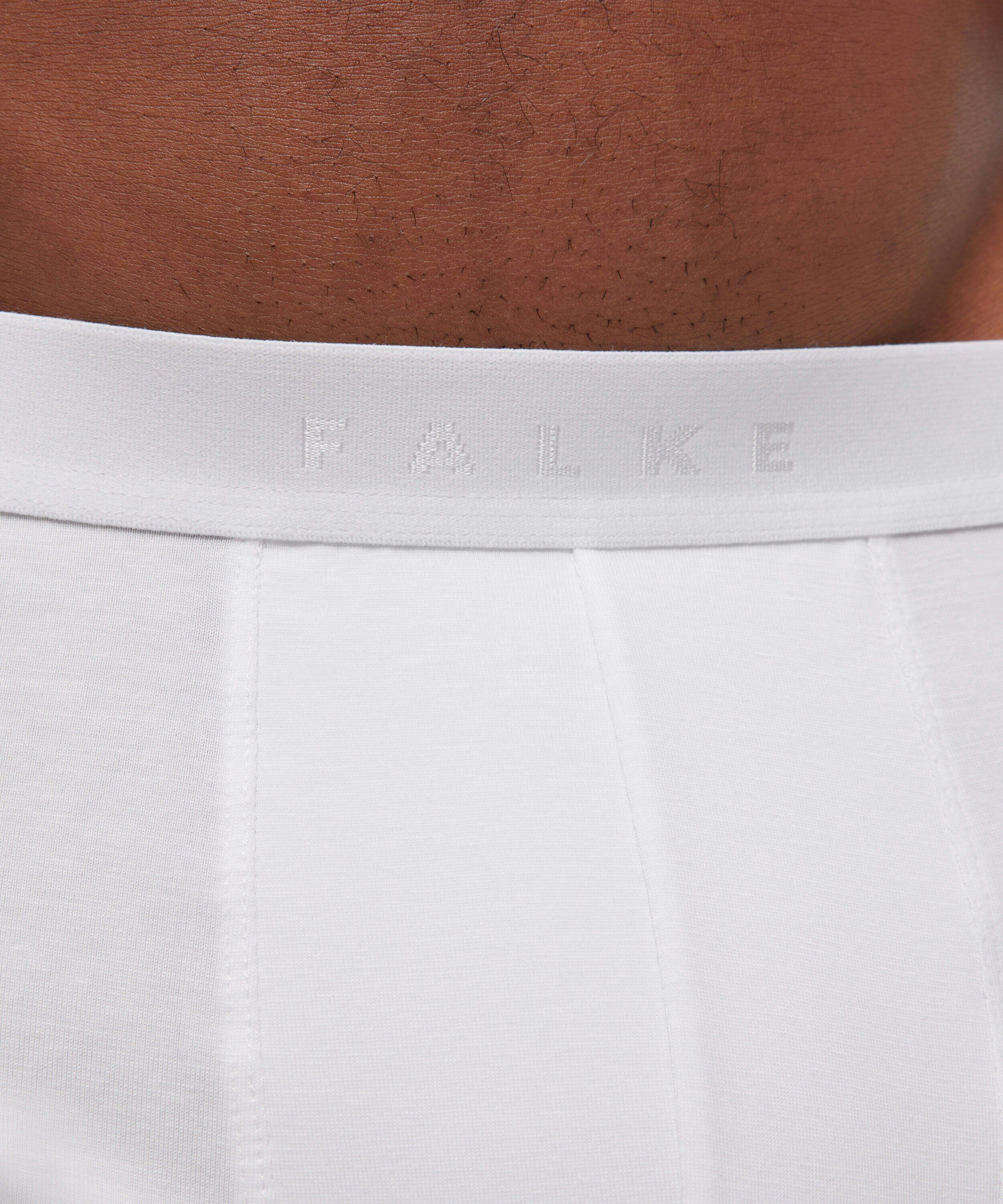 FALKE 2-pack heren boxer Daily Comfort, boxers normale lengte, wit (white)