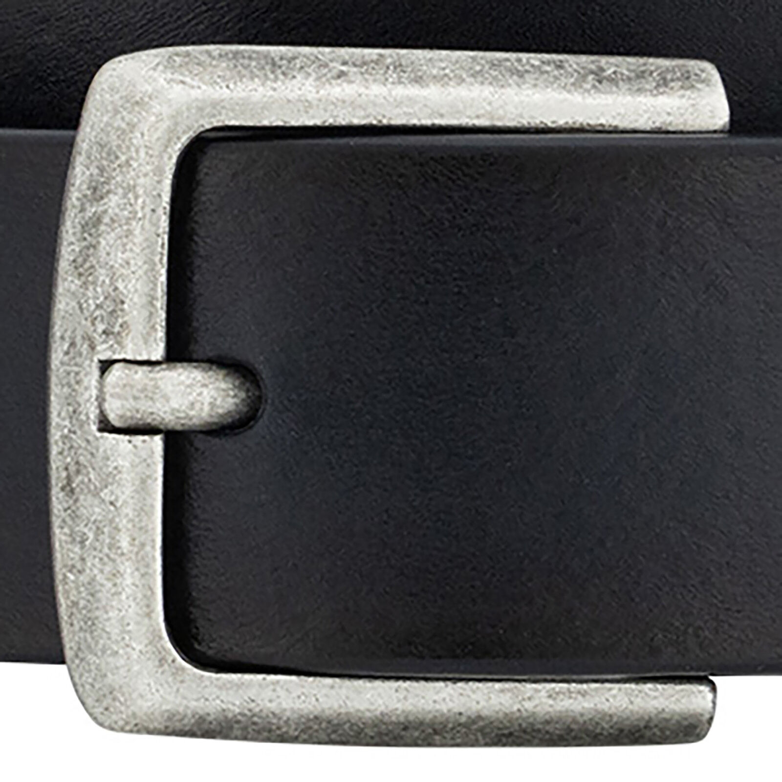 LINDENMANN leren heren riem, marine