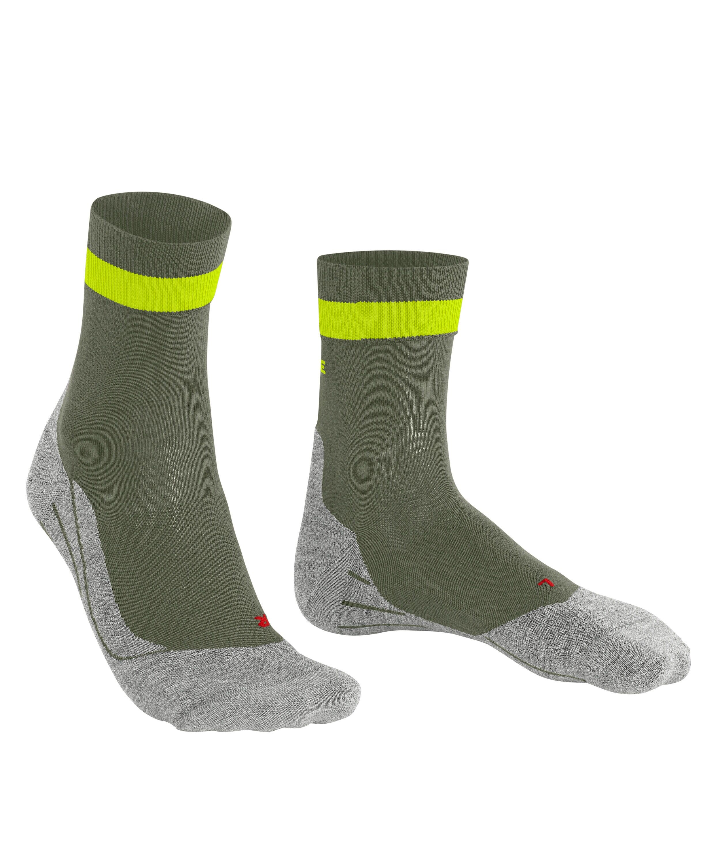 FALKE RU4 Endurance heren running sokken, groen (mossgreen)