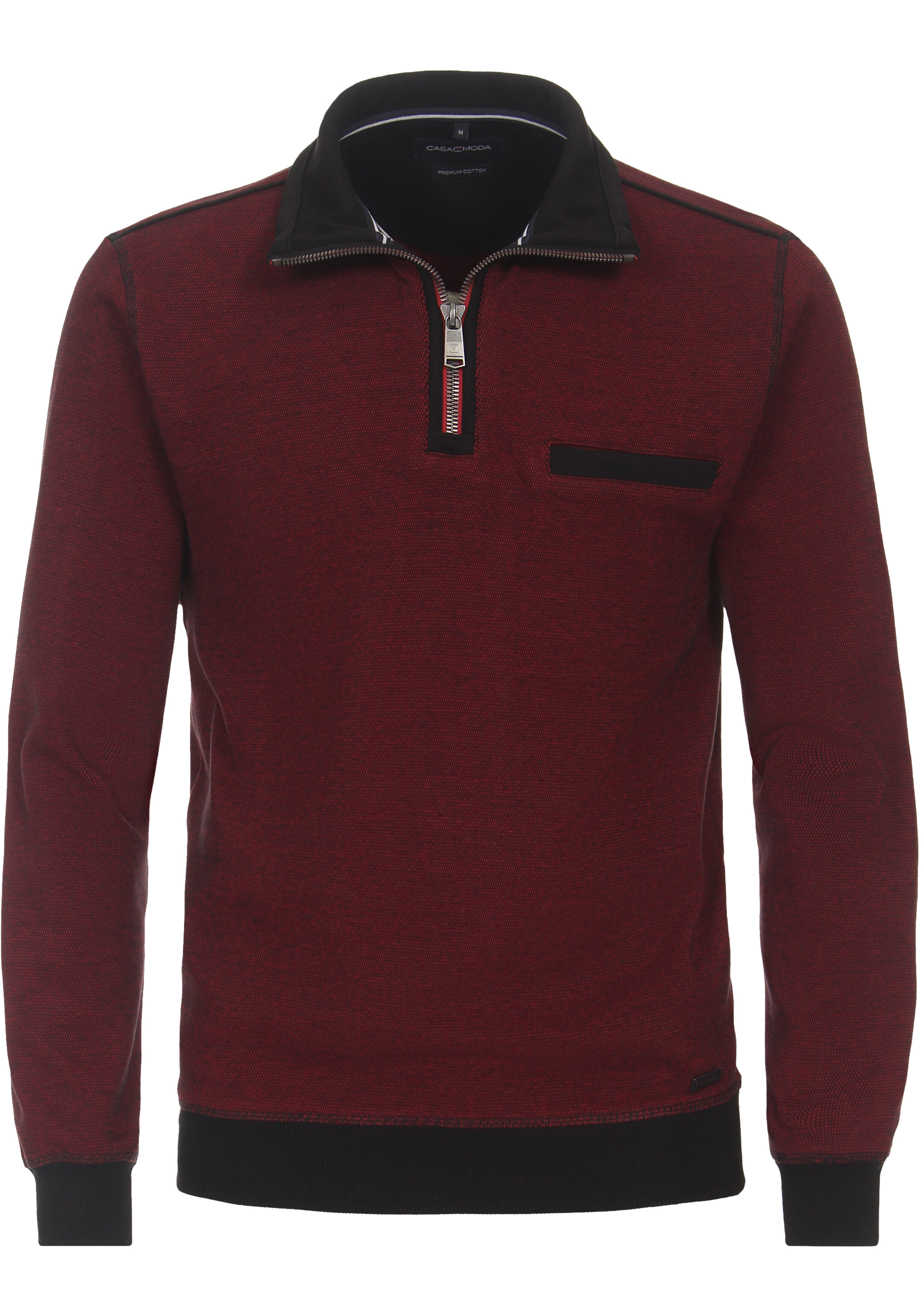 CASA MODA comfort fit trui, rood