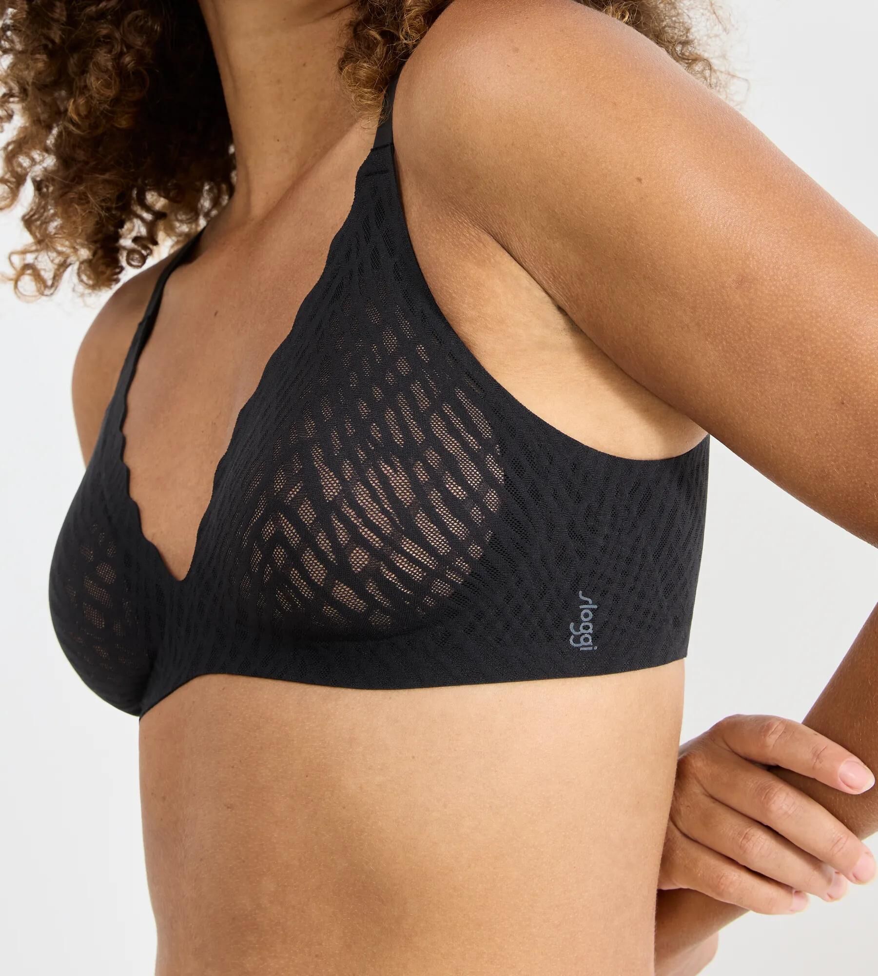 Sloggi Women ZERO Feel Bliss THE UP P Bra, BH, zwart