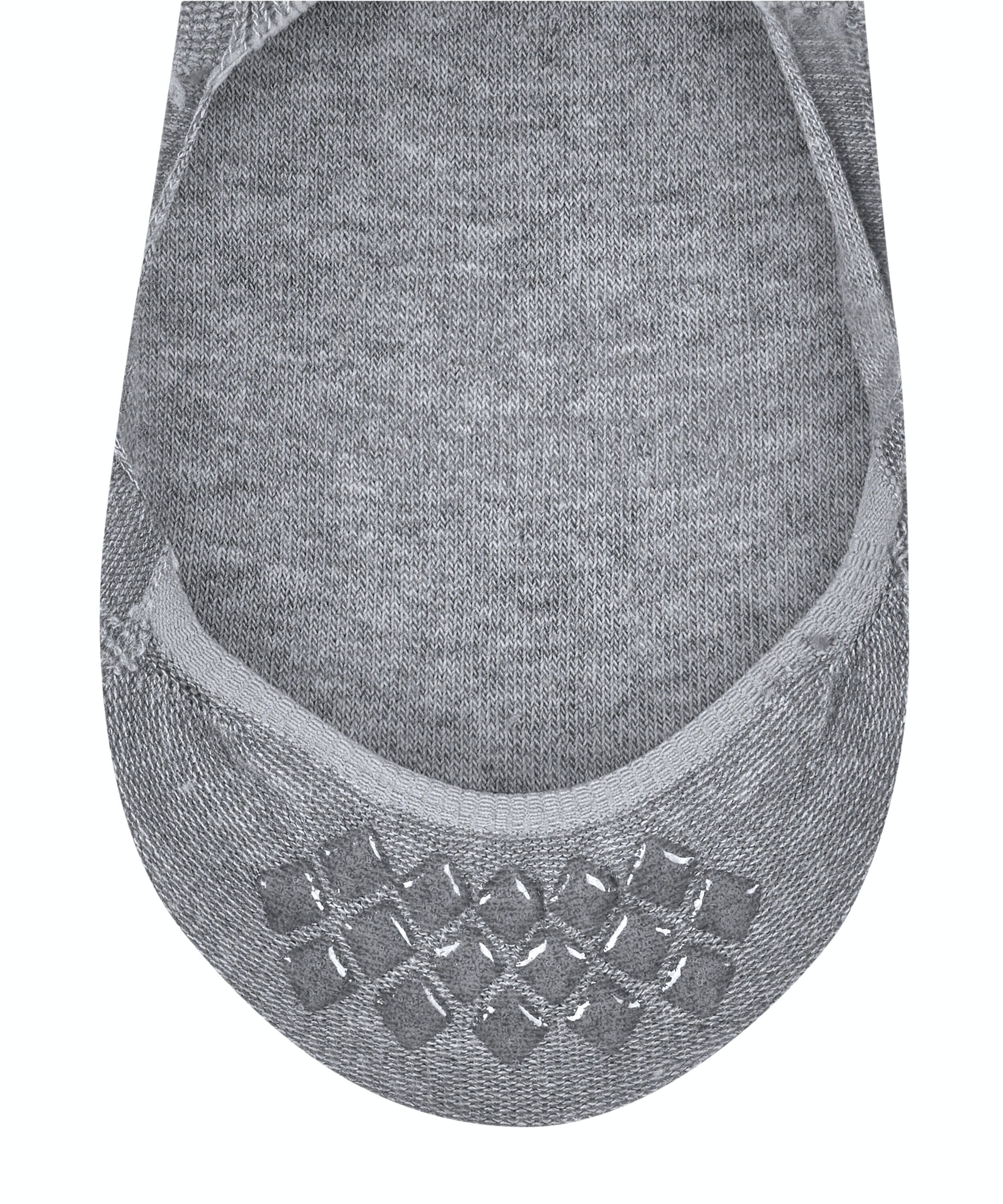 Burlington Athleisure dames invisible sokken, grijs (light grey mel.)