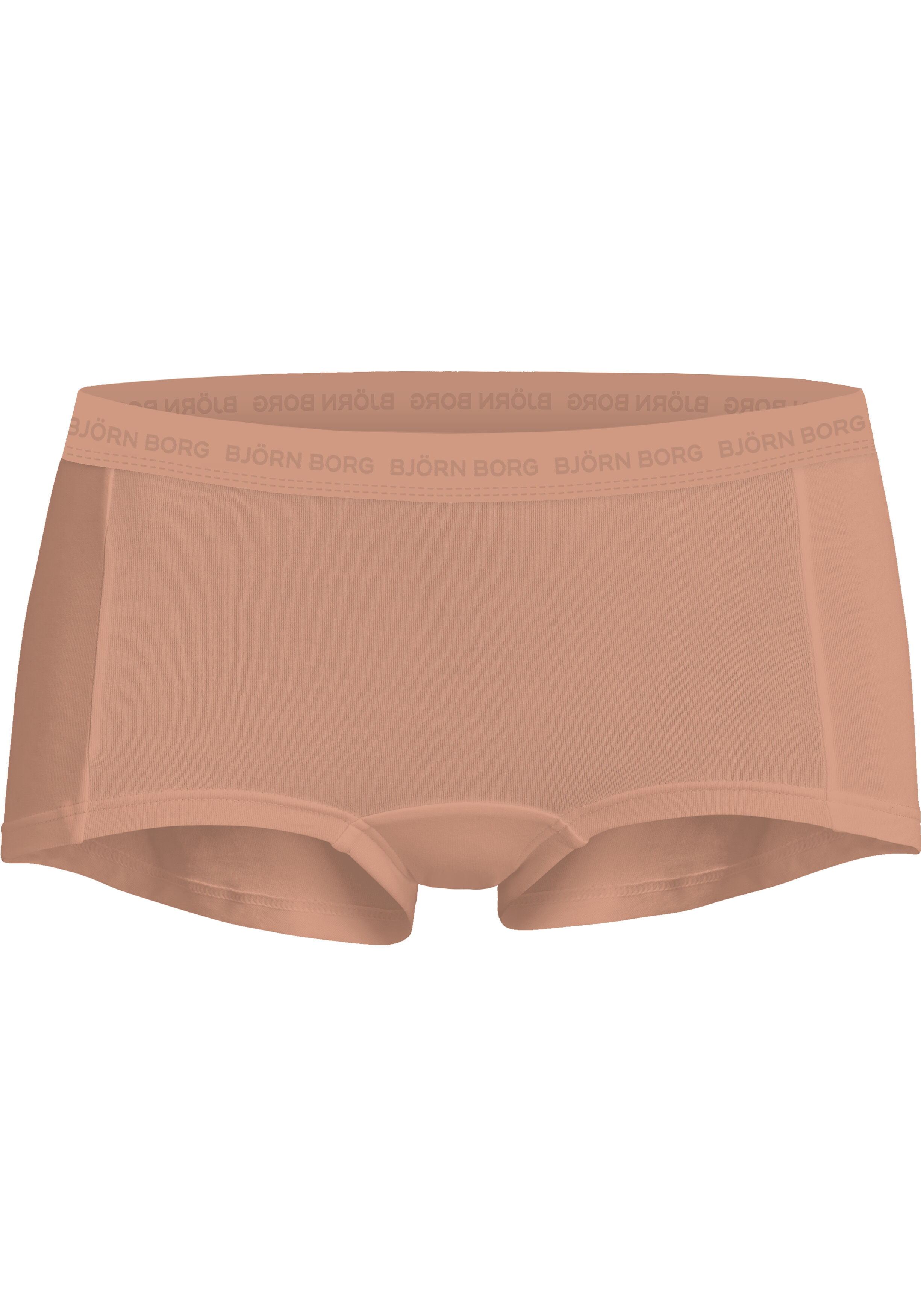 Bjorn Borg dames Core minishorts, boxers korte pijpen (3-pack), roze, print, grijs