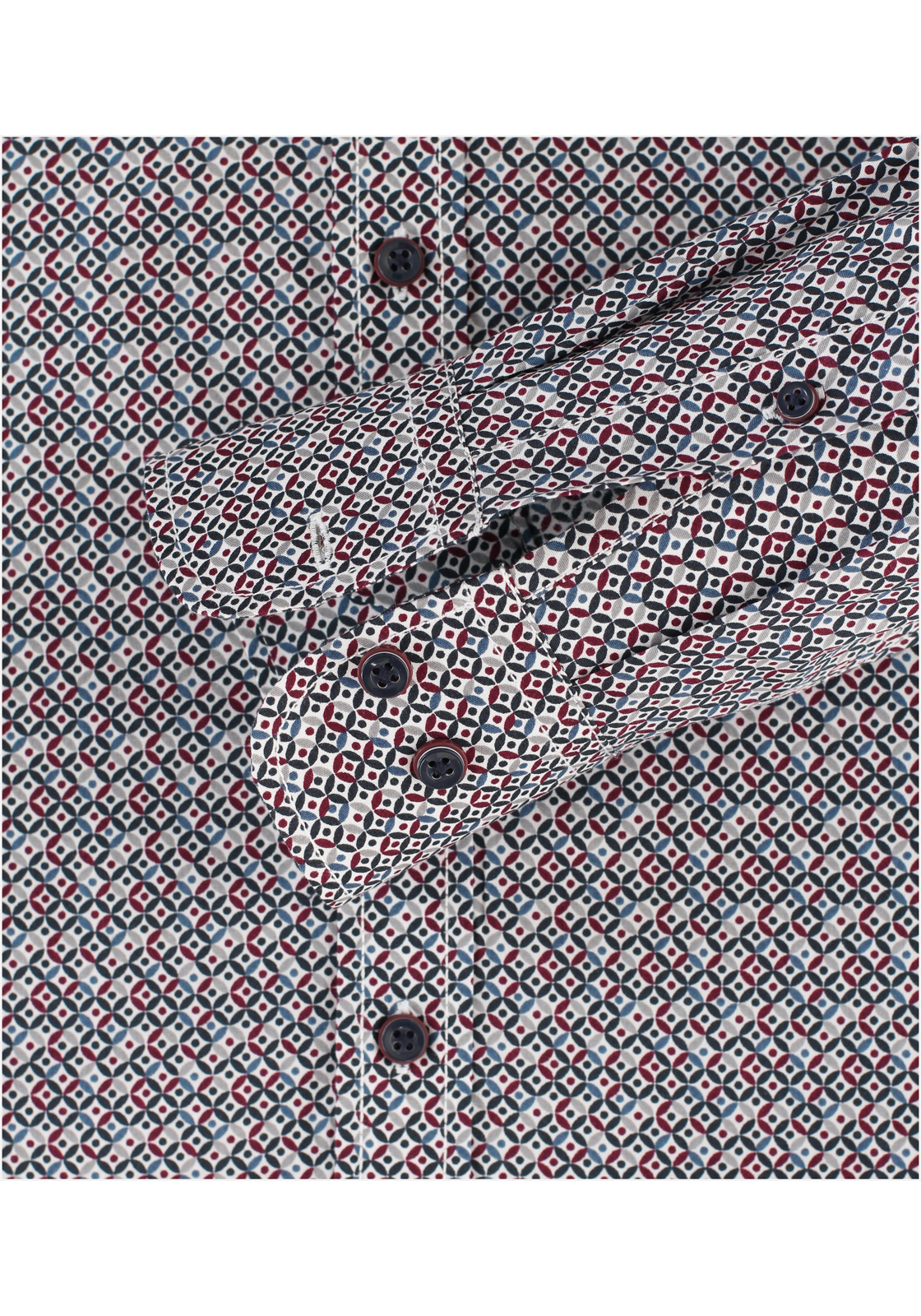 image_5_bfed838bd46e591cbfe53494909a3f2ajpgautoformatbgF3F3F3blend-alpha100blend-colorF3F3F3blend-modedarkenfitclampp CASA MODA Sport casual fit overhemd, popeline, rood dessin