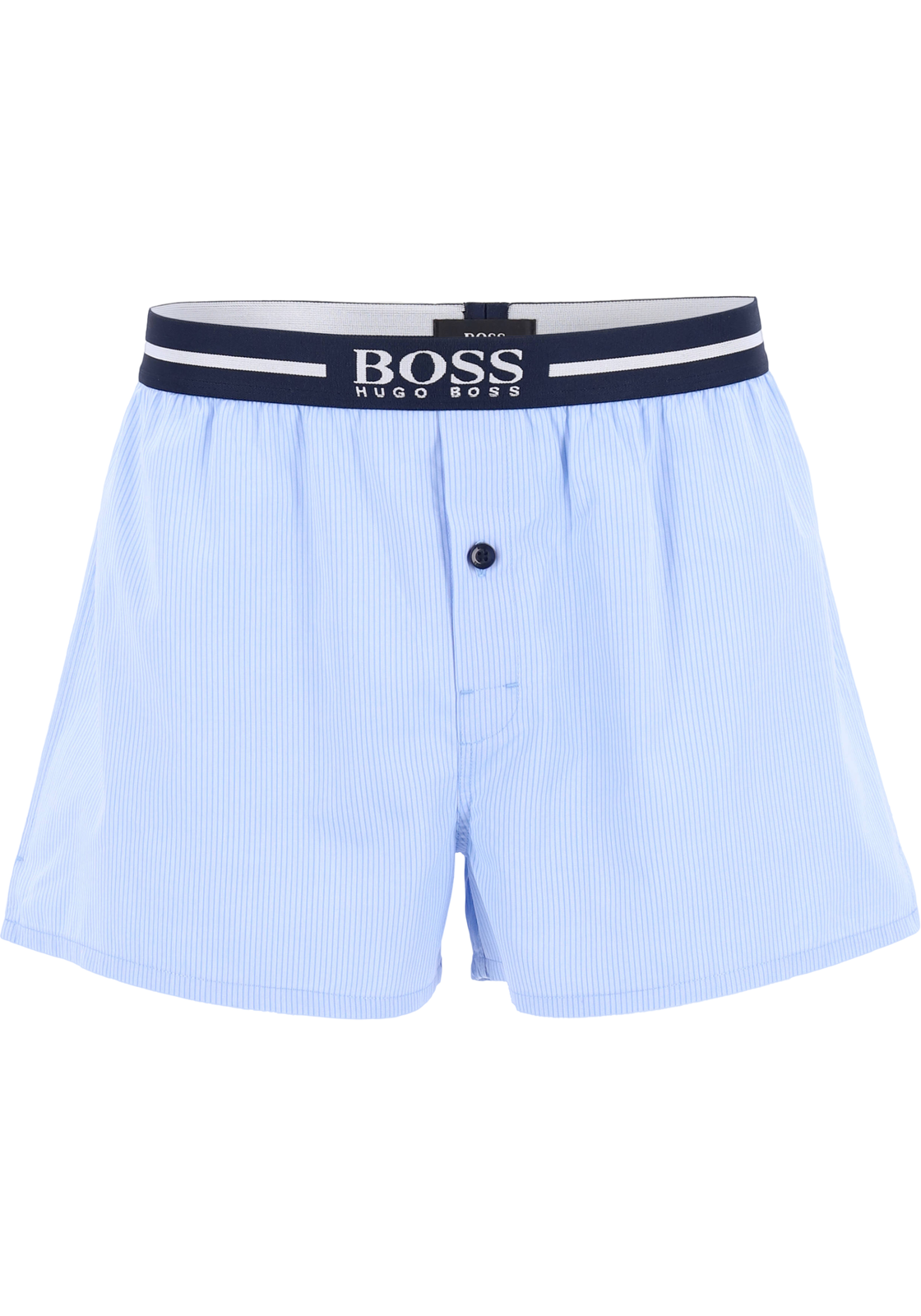 2-4021410592813-hugo_boss-HB_50388953471_BX_3P_gestreept_4fotos_HR HUGO BOSS boxershorts woven (2-pack), heren boxers wijd model, lichtblauw met wit geruit en gestreept