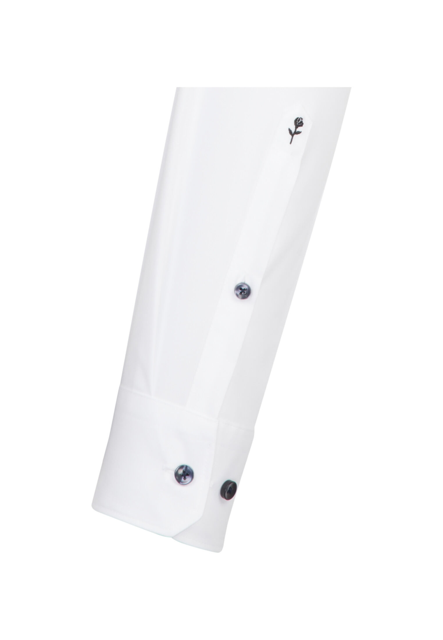 Seidensticker slim fit overhemd, popeline, wit