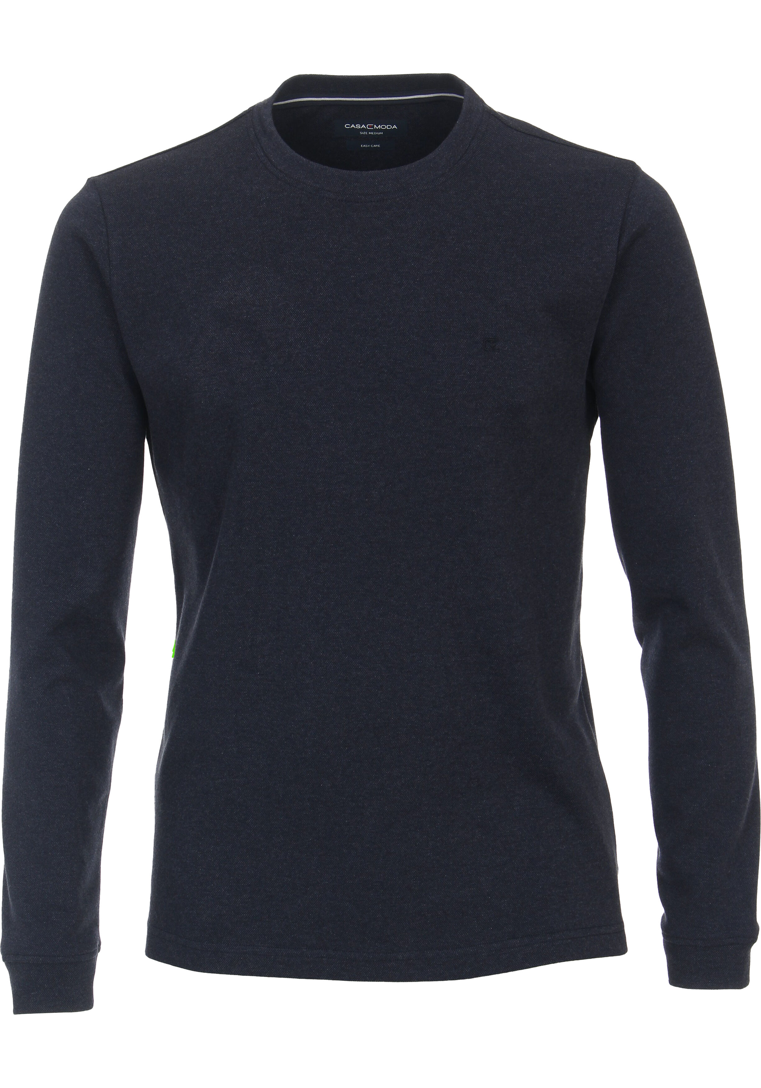 CASA MODA comfort fit T-shirt lange mouw, blauw