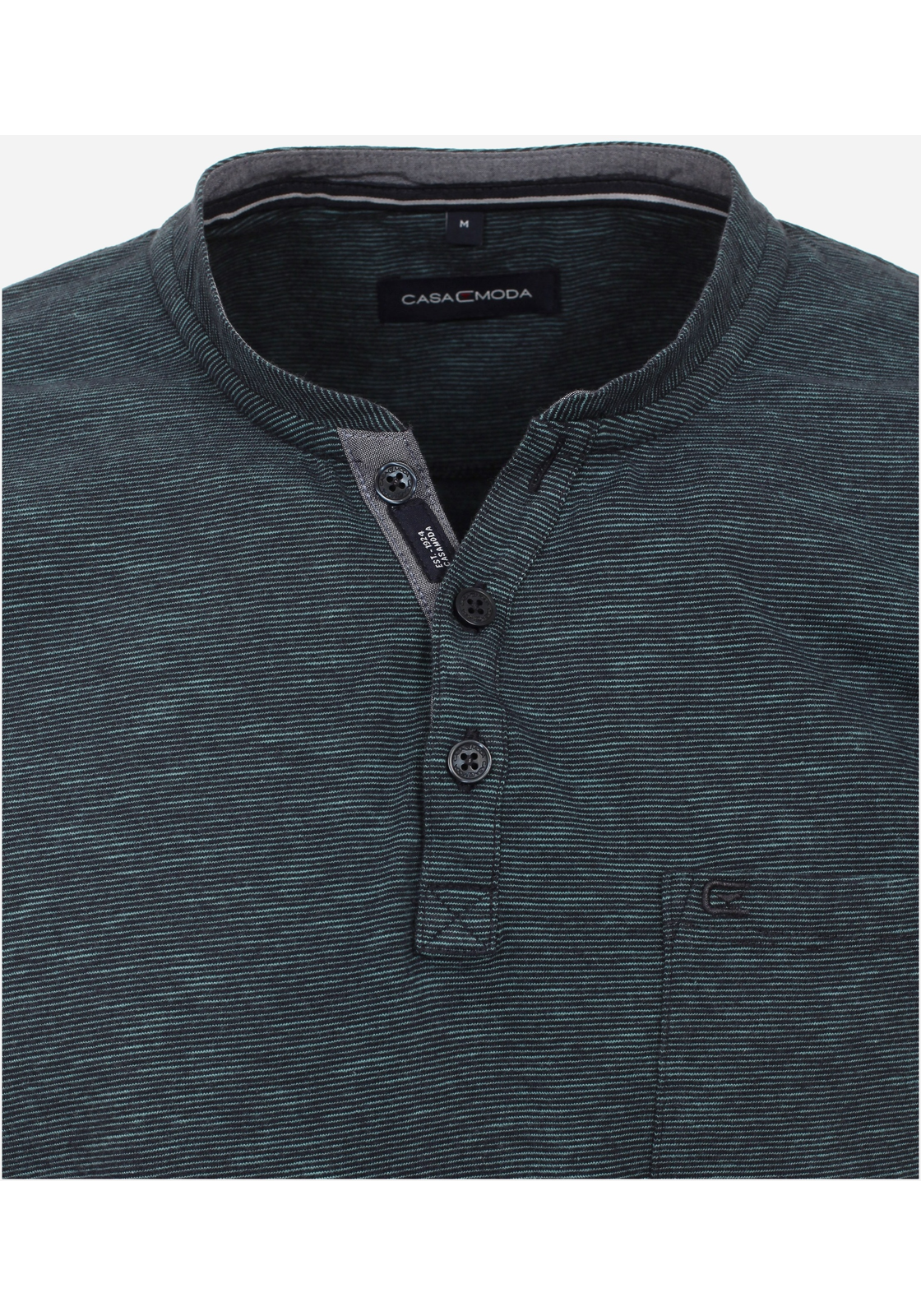 image_4_62670289589fbd6f0c271bf9dad093f2jpgautoformatbgF3F3F3blend-alpha100blend-colorF3F3F3blend-modedarkenfitclampp CASA MODA comfort fit heren T-shirt, turquoise dessin