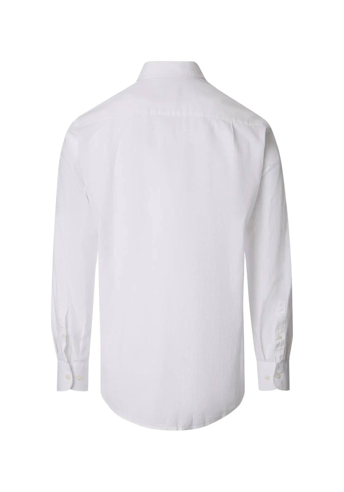 CASA MODA Sport comfort fit overhemd, structuur, wit