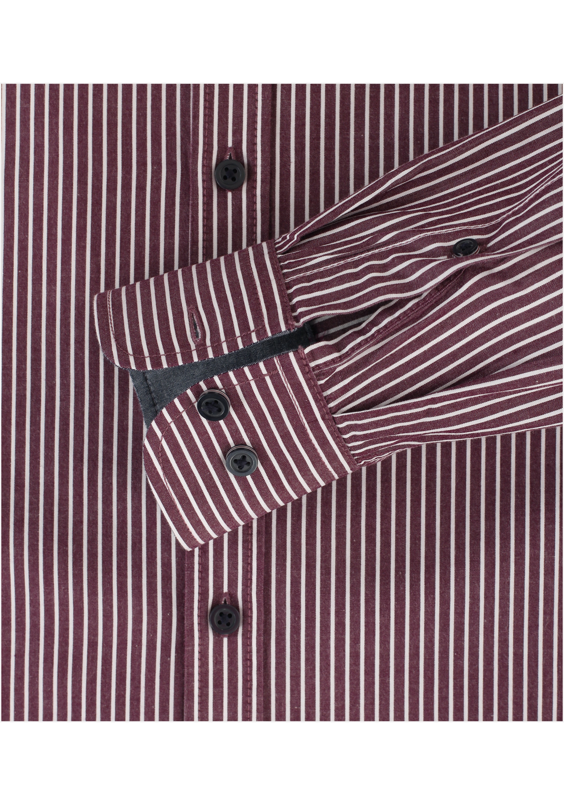 image_5_6155e6841fc49a094f62c4cfa6b237edjpgautoformatbgF3F3F3blend-alpha100blend-colorF3F3F3blend-modedarkenfitclampp CASA MODA Sport comfort fit overhemd, popeline, rood gestreept
