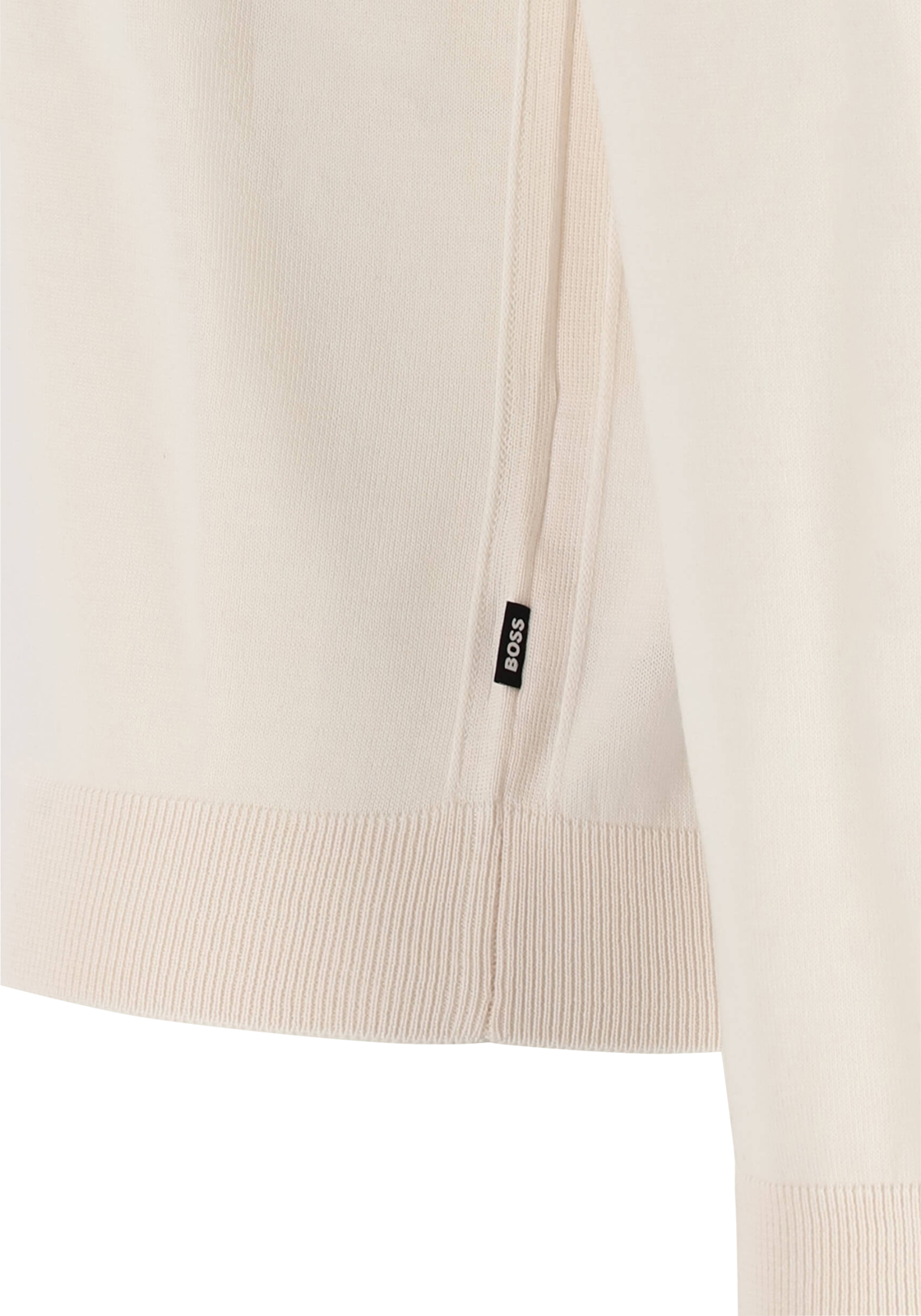 5-4063537034289-BOSS-BOSS_TR_wit_50468261131_detail_HR BOSS Melba slim fit trui wol, heren pullover met V-hals, wit