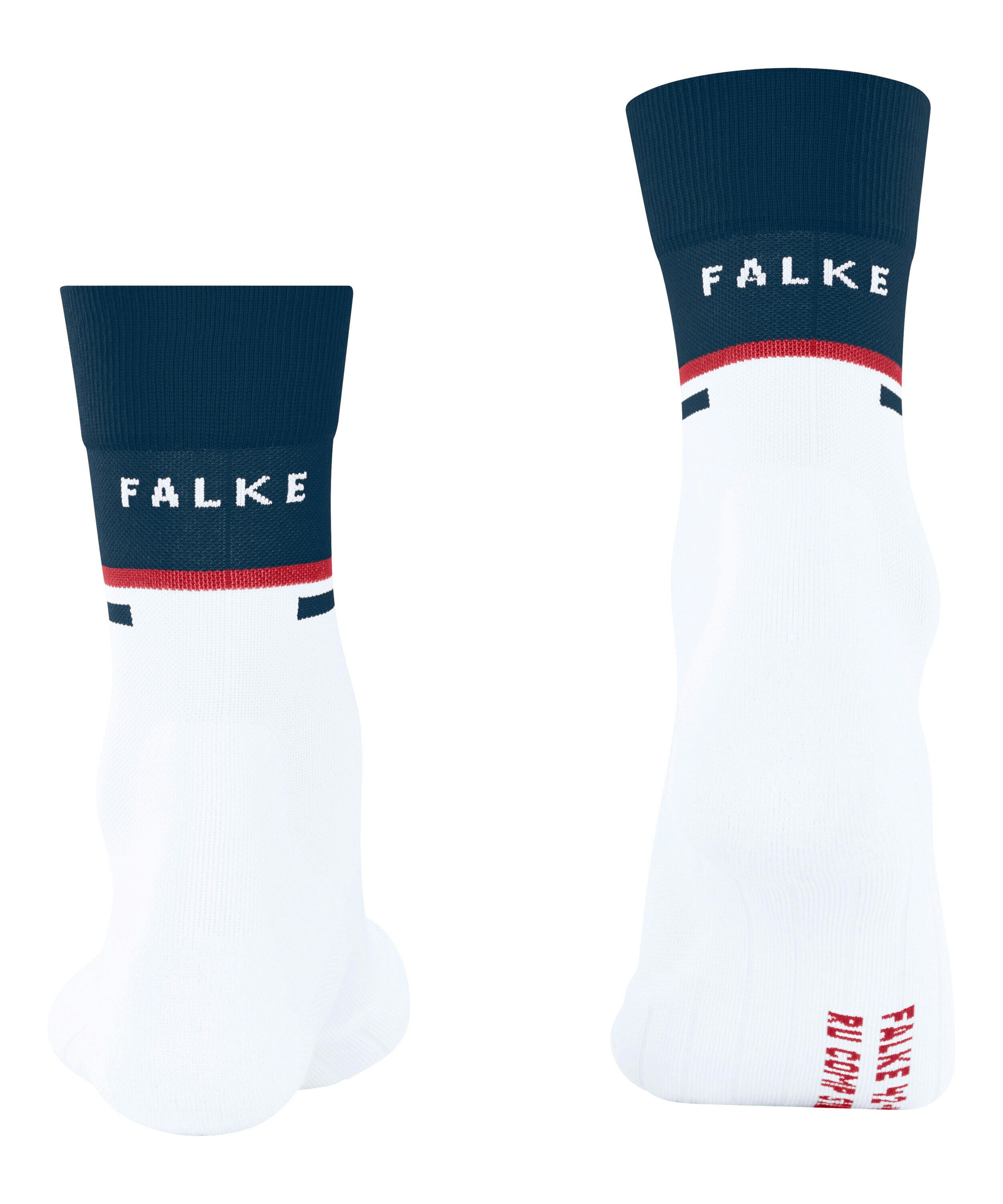 FALKE RU Compression Stabilizing heren running sokken, wit (white)
