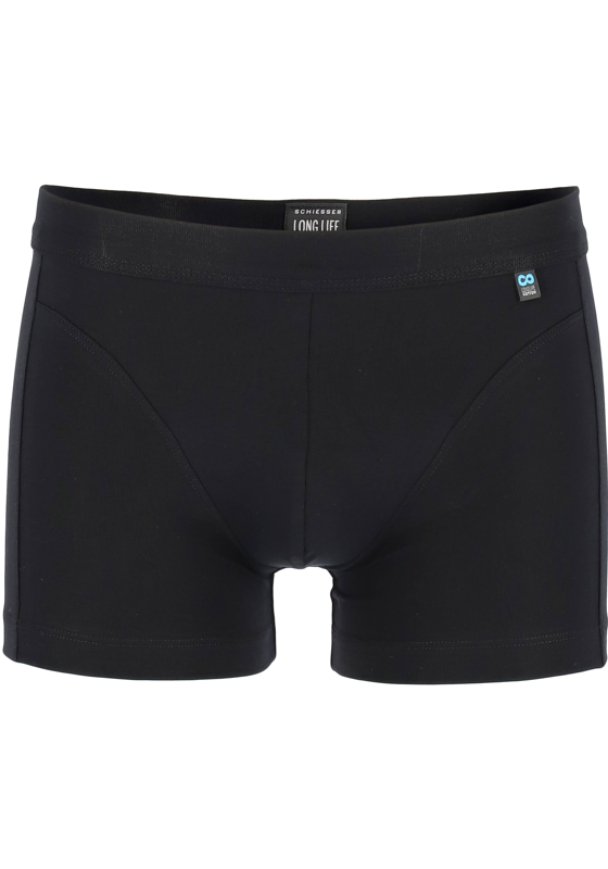SCHIESSER Long Life Cotton shorts (1-pack),, zwart SCHIESSER Long Life Cotton shorts (1-pack),, zwart