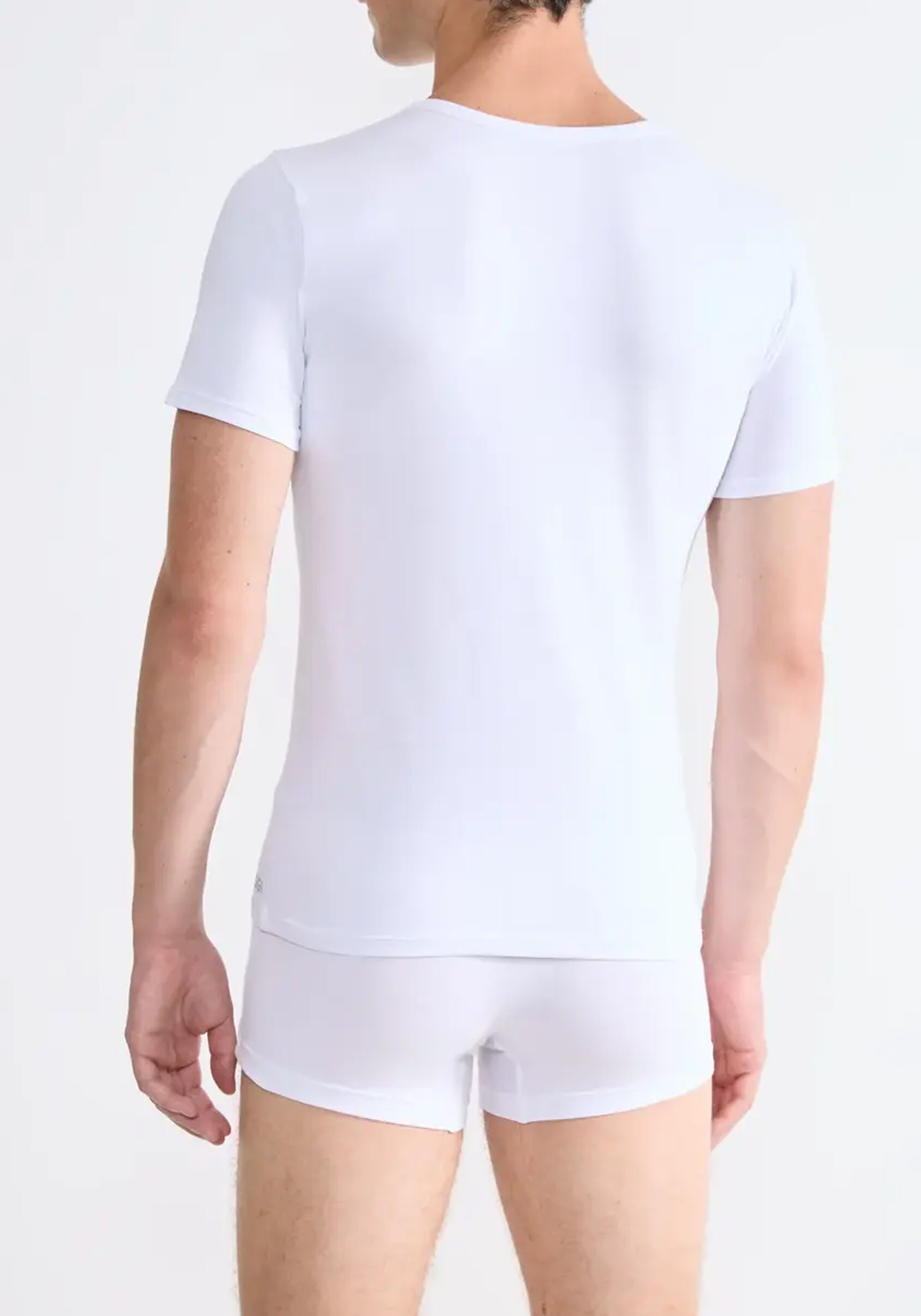 Sloggi Men GO ABC 2.0 O-Neck, heren T-shirt met een O-hals (2-pack), wit