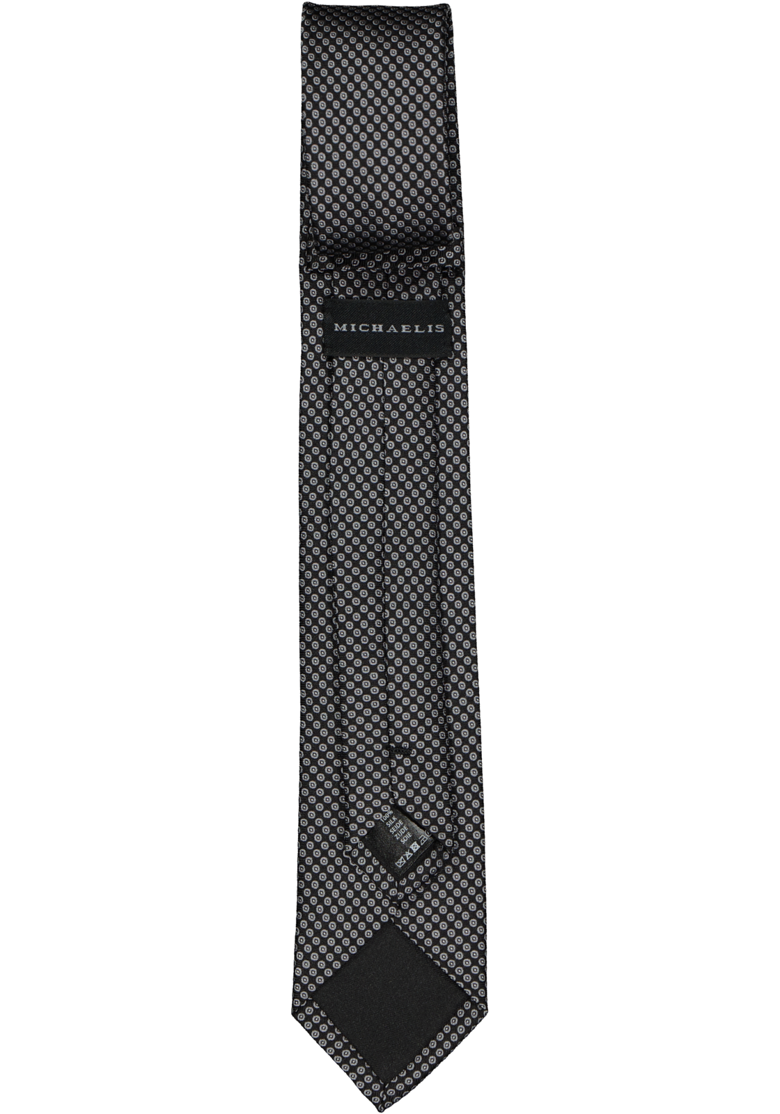 2-8719064271241_michaelis-stropdas_HR Michaelis stropdas, zwart dessin