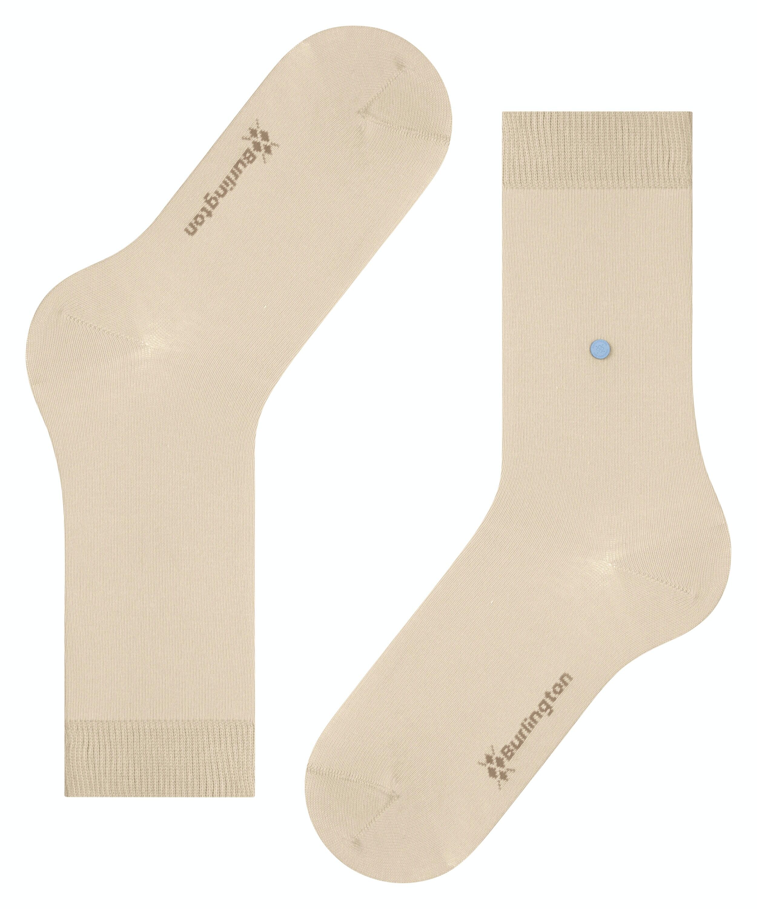 Burlington Lady damessokken, beige (cream)