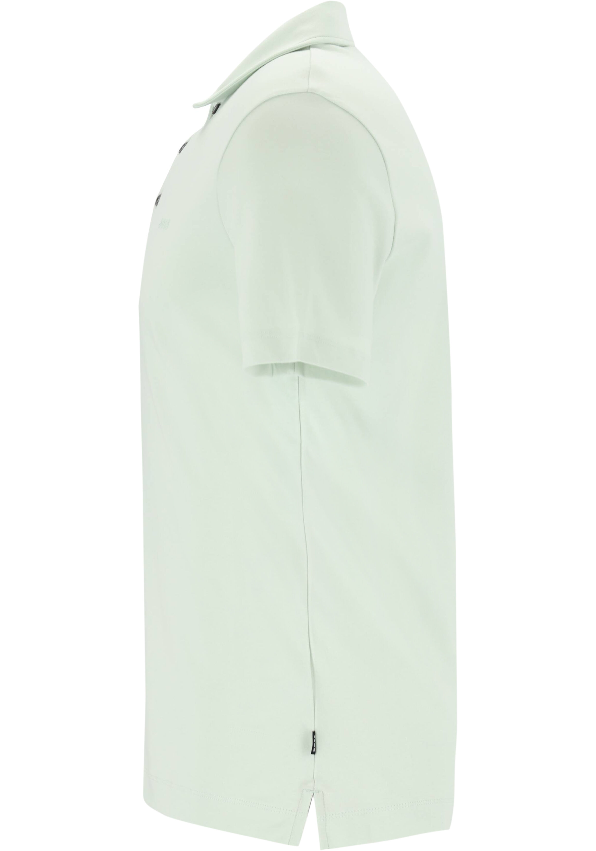 BOSS Palosh slim fit heren polo, pique, lichtgroen