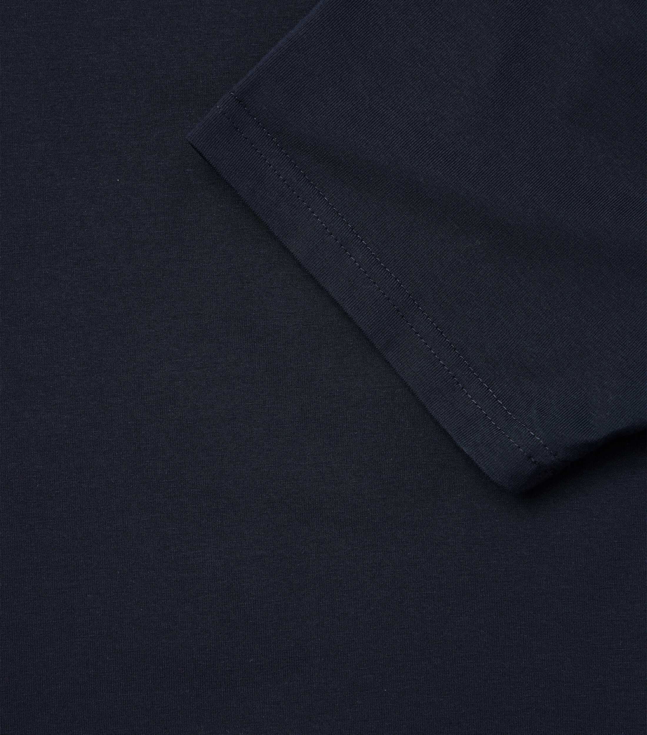 VENTI modern heren T-shirt (2-pack), donkerblauw