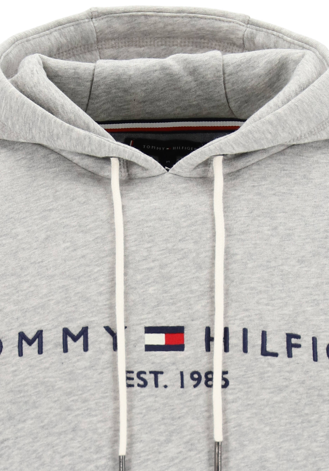 5-8719858491688-tommy_hilfiger-TH_H_MW0MW10752501_grijs_details_HR Tommy Hilfiger Core Tommy logo hoody, regular fit heren sweathoodie, grijs melange