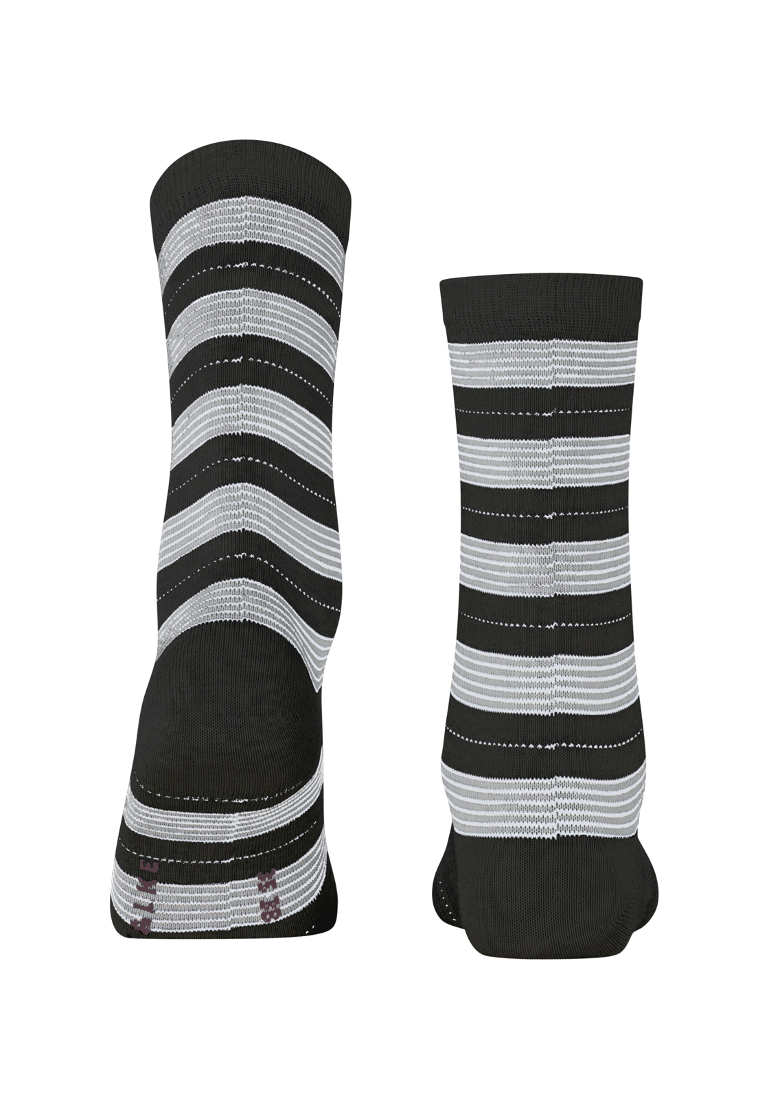 FALKE Stripe Uniform damessokken, zwart (black) FALKE Stripe Uniform damessokken, zwart (black)