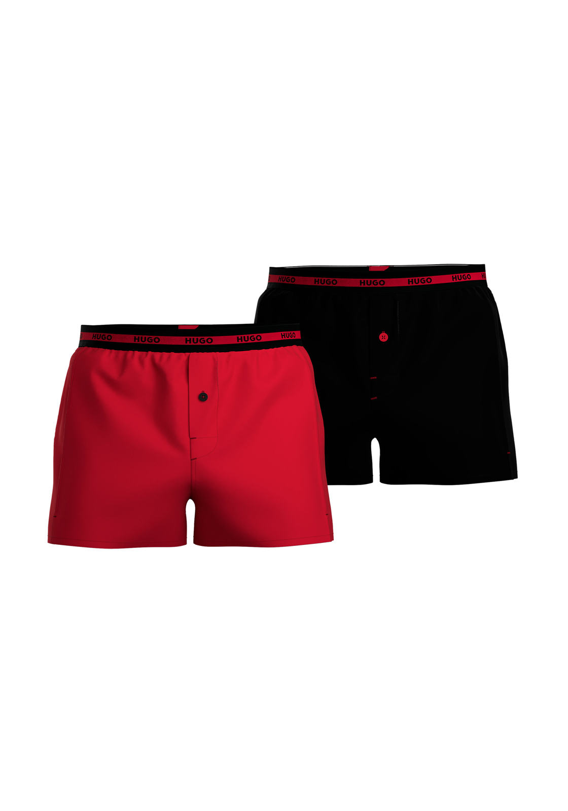 image_3_50497686_694_140f HUGO boxershorts woven (2-pack), heren boxers wijd model, roze