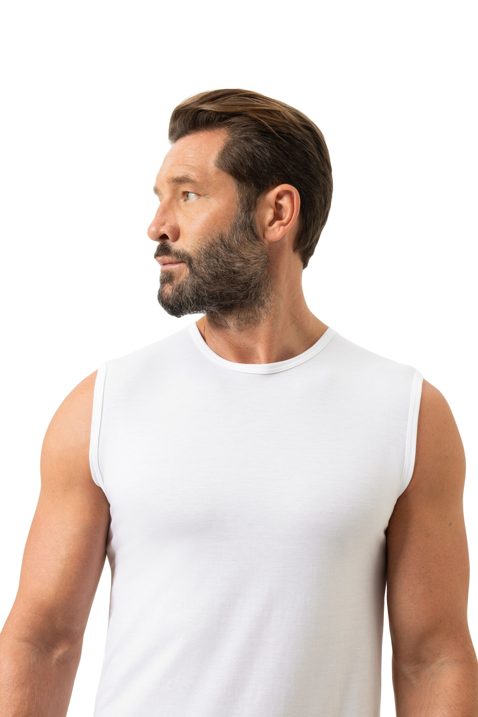 Mey heren muskel-shirt Network, tanktop, wit