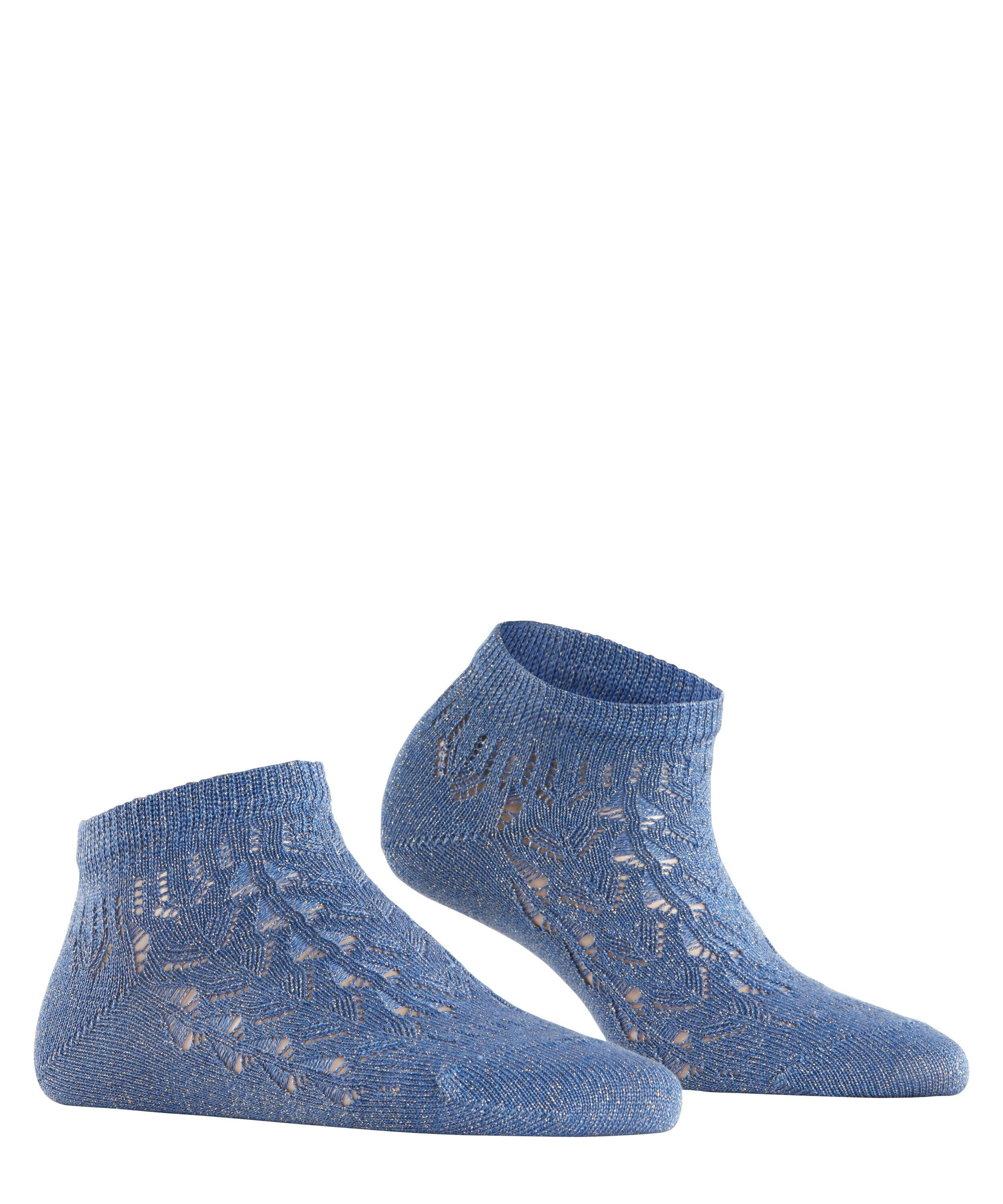 FALKE Trina Blaze dames sneakersokken, blauw (smoky blue)