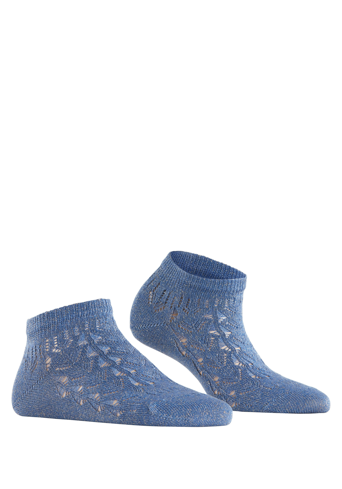 FALKE Trina Blaze dames sneakersokken, blauw (smoky blue) FALKE Trina Blaze dames sneakersokken, blauw (smoky blue)