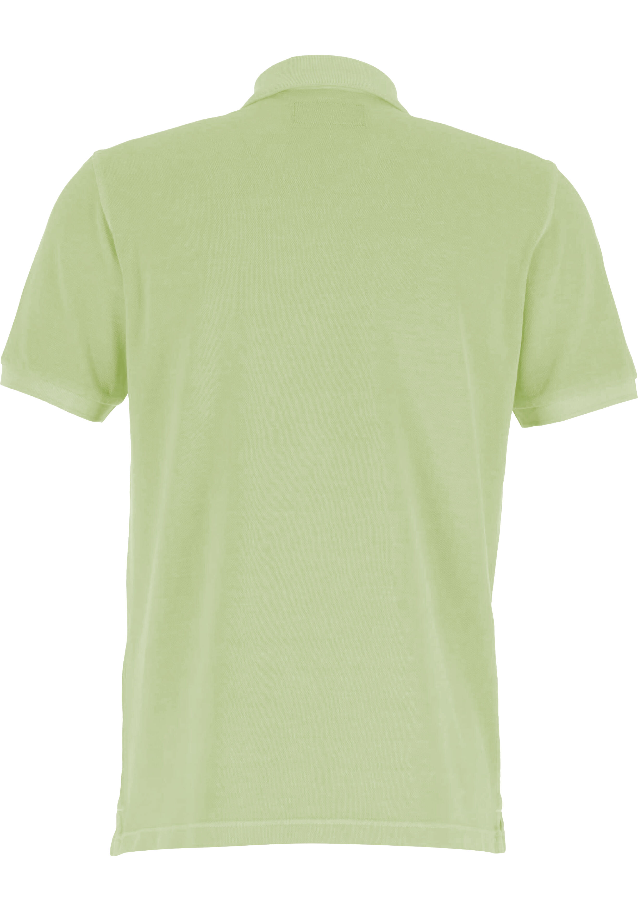 Marc O'Polo regular fit polo, heren poloshirt korte mouw, lichtgroen