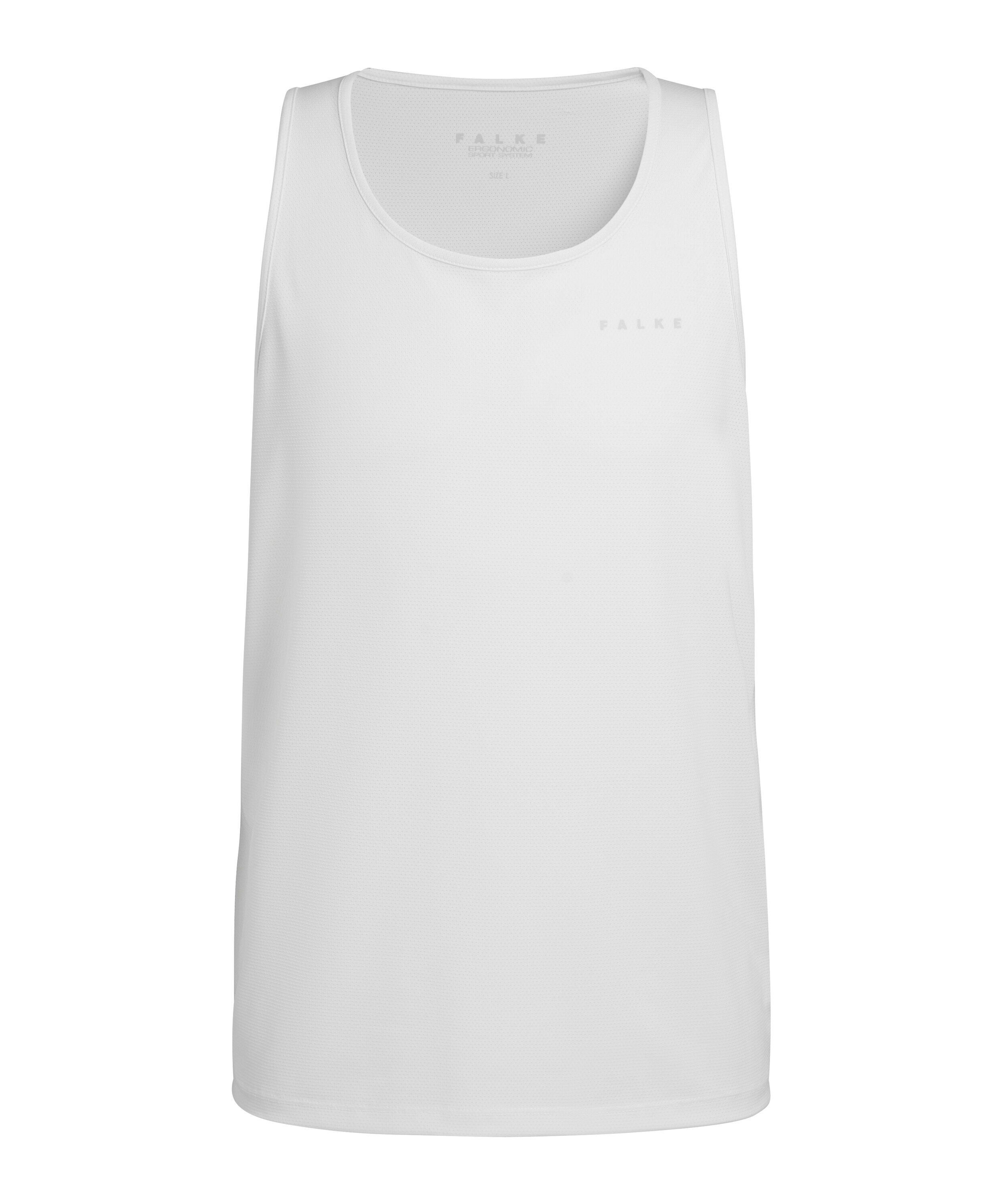 FALKE heren training top, wit (white)