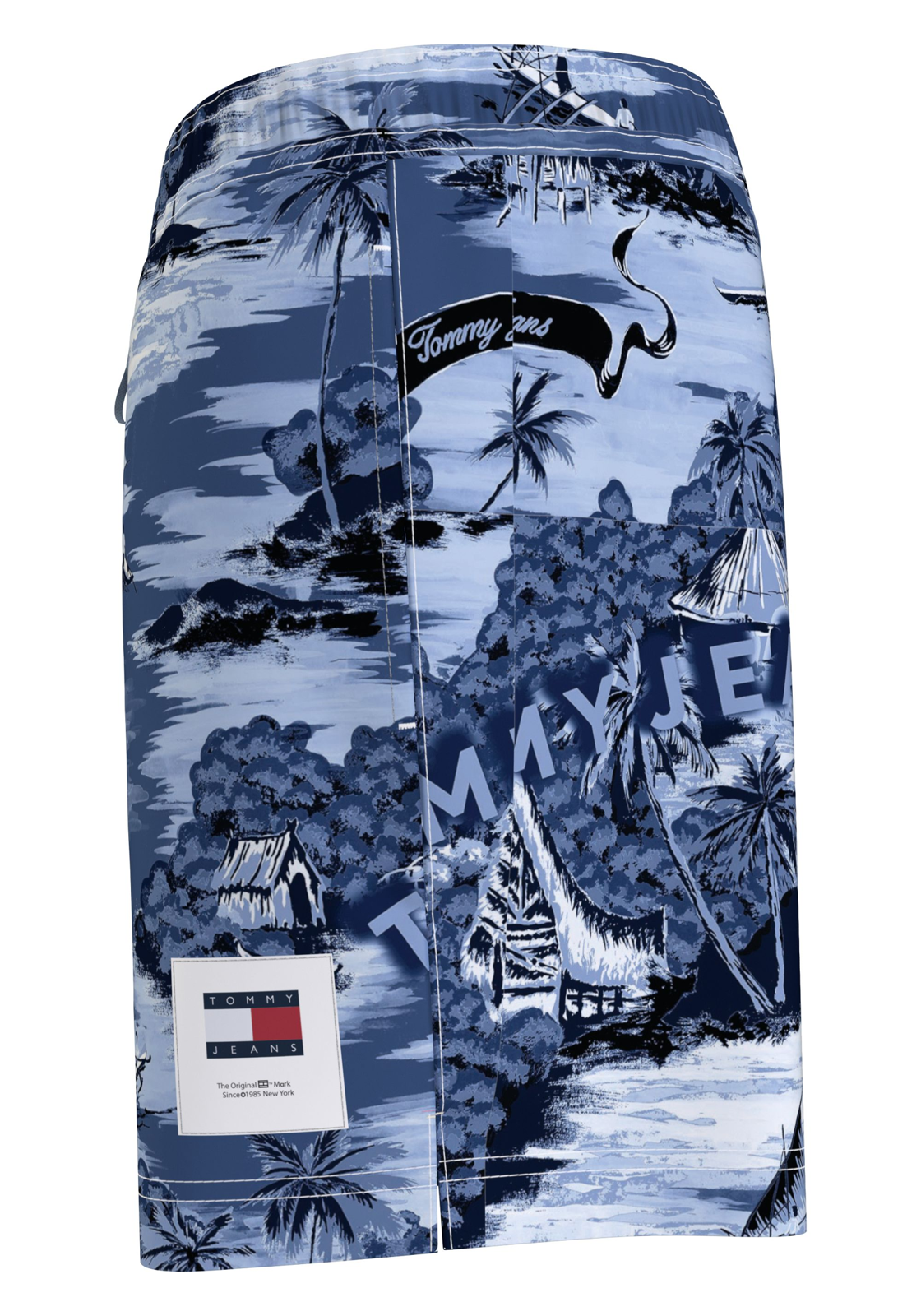 image_5_UM0UM031500YK_D2_C4107wid2000amphei2000ampop_usm1710 Tommy Hilfiger Medium Drawstring swimshort, heren zwembroek, blauw dessin