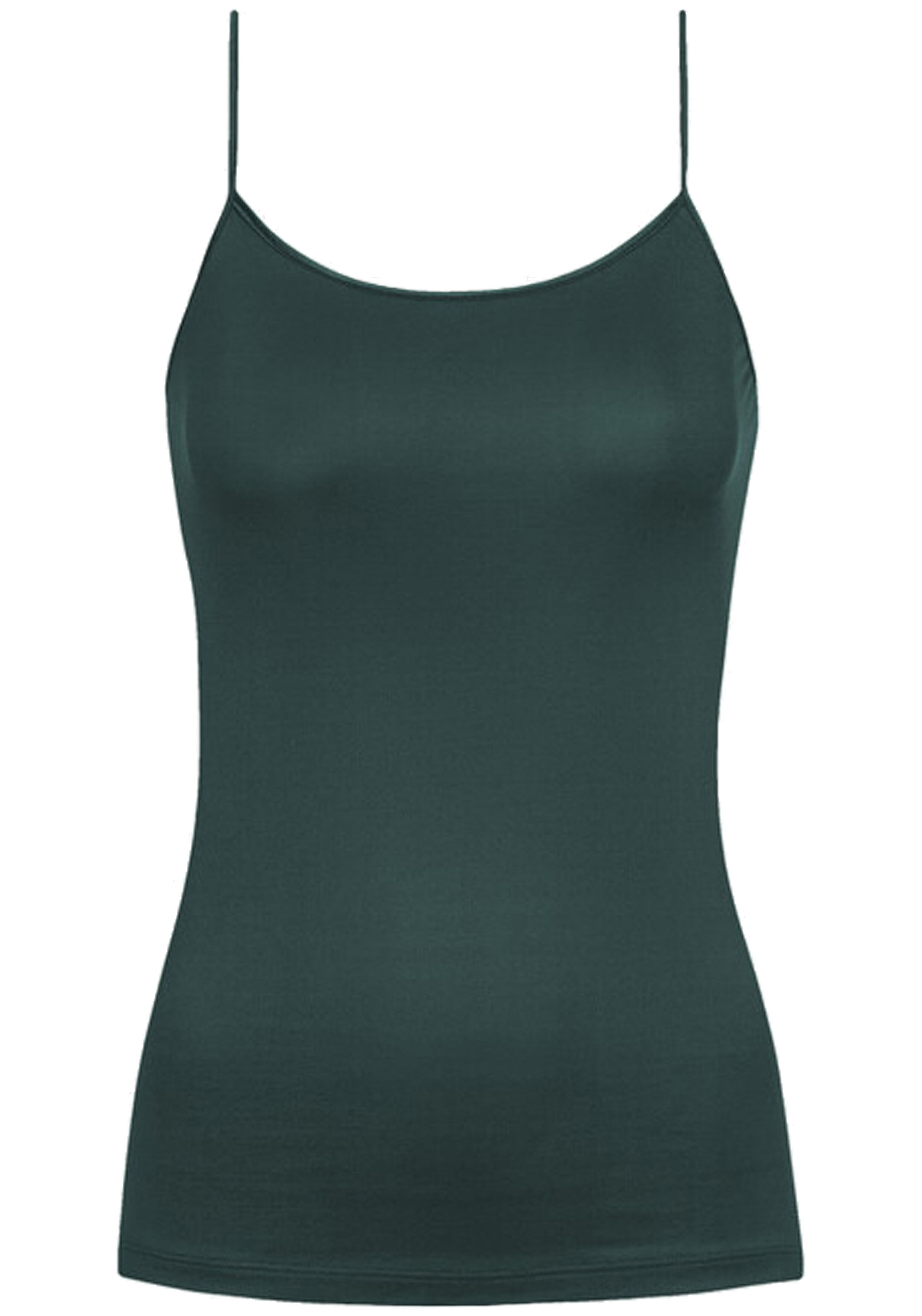 Mey dames top Emotion, hemdje, donkergroen
