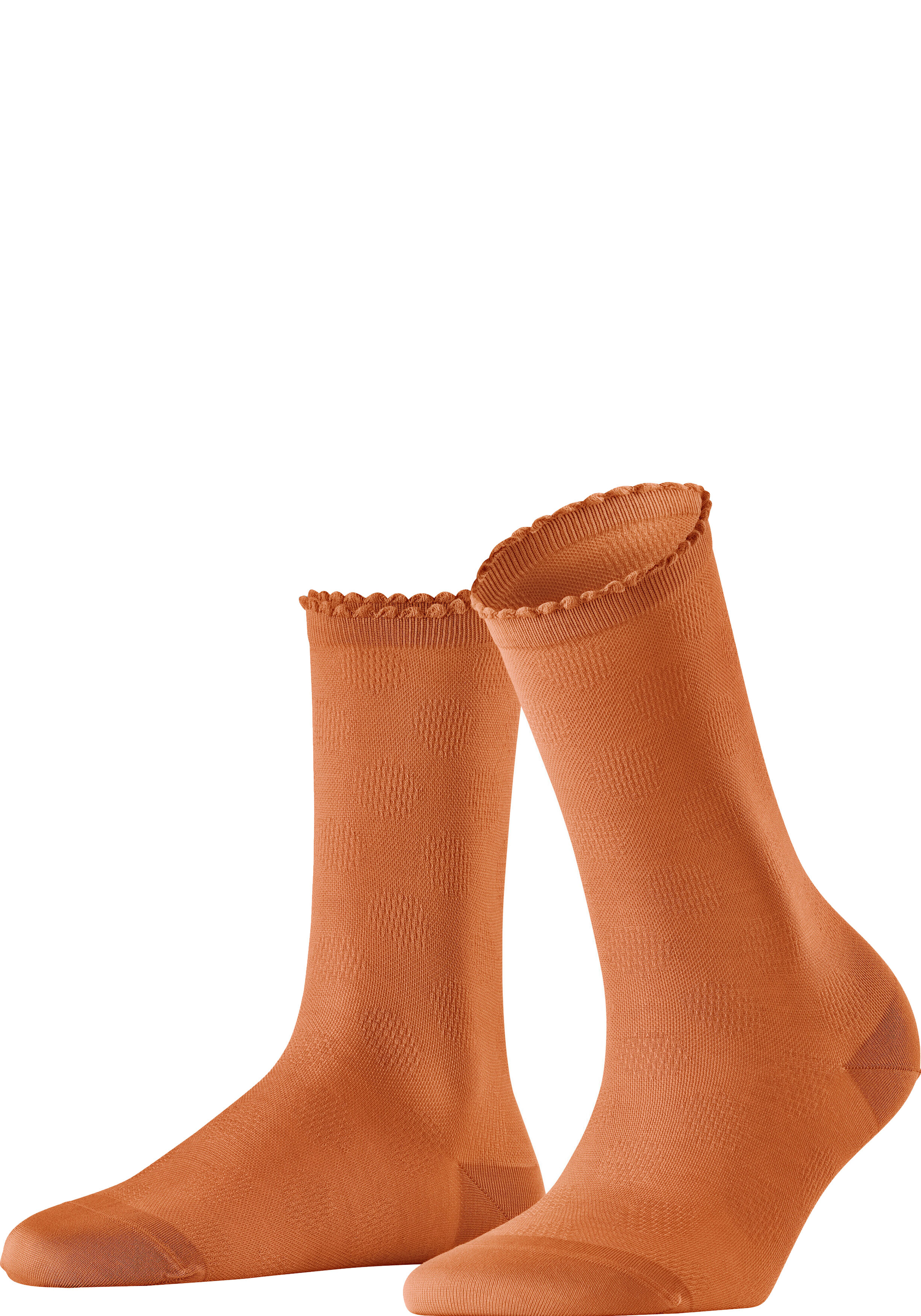 FALKE Bold Dot damessokken, oranje (tandoori)