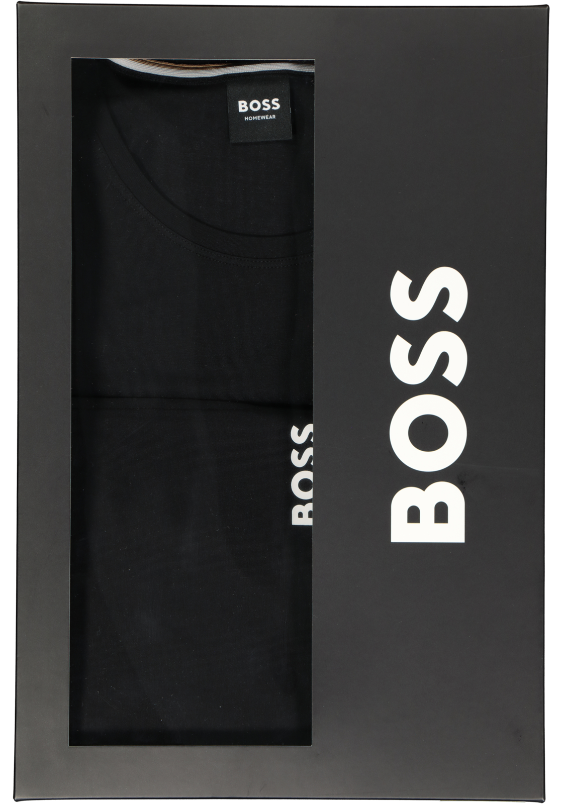 07-4063541030734_Boss_pyjama_set_HR BOSS Short Set, heren lounge set, zwart