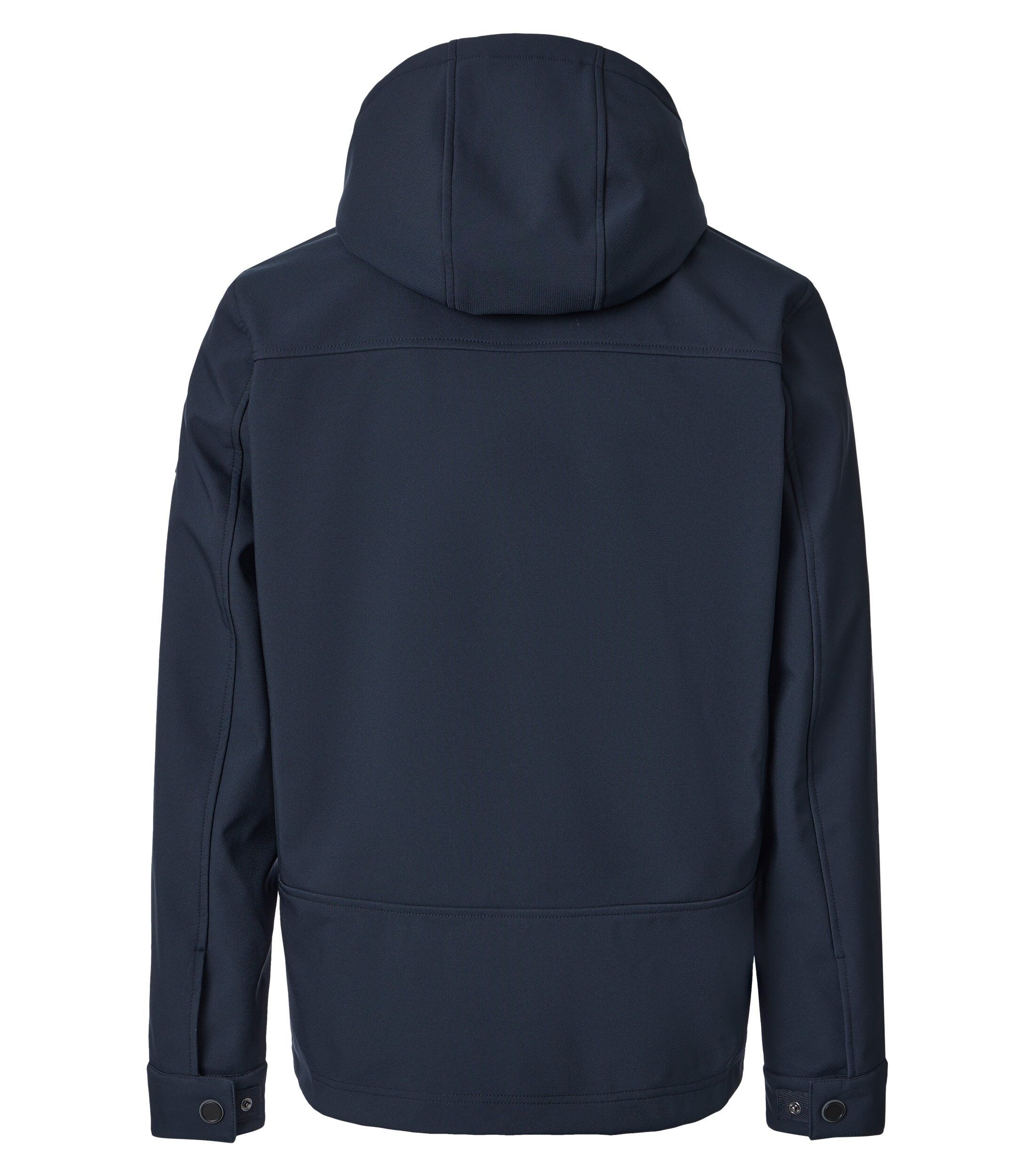 CASA MODA comfort fit tussenjas, blauw, donkerblauw, wit
