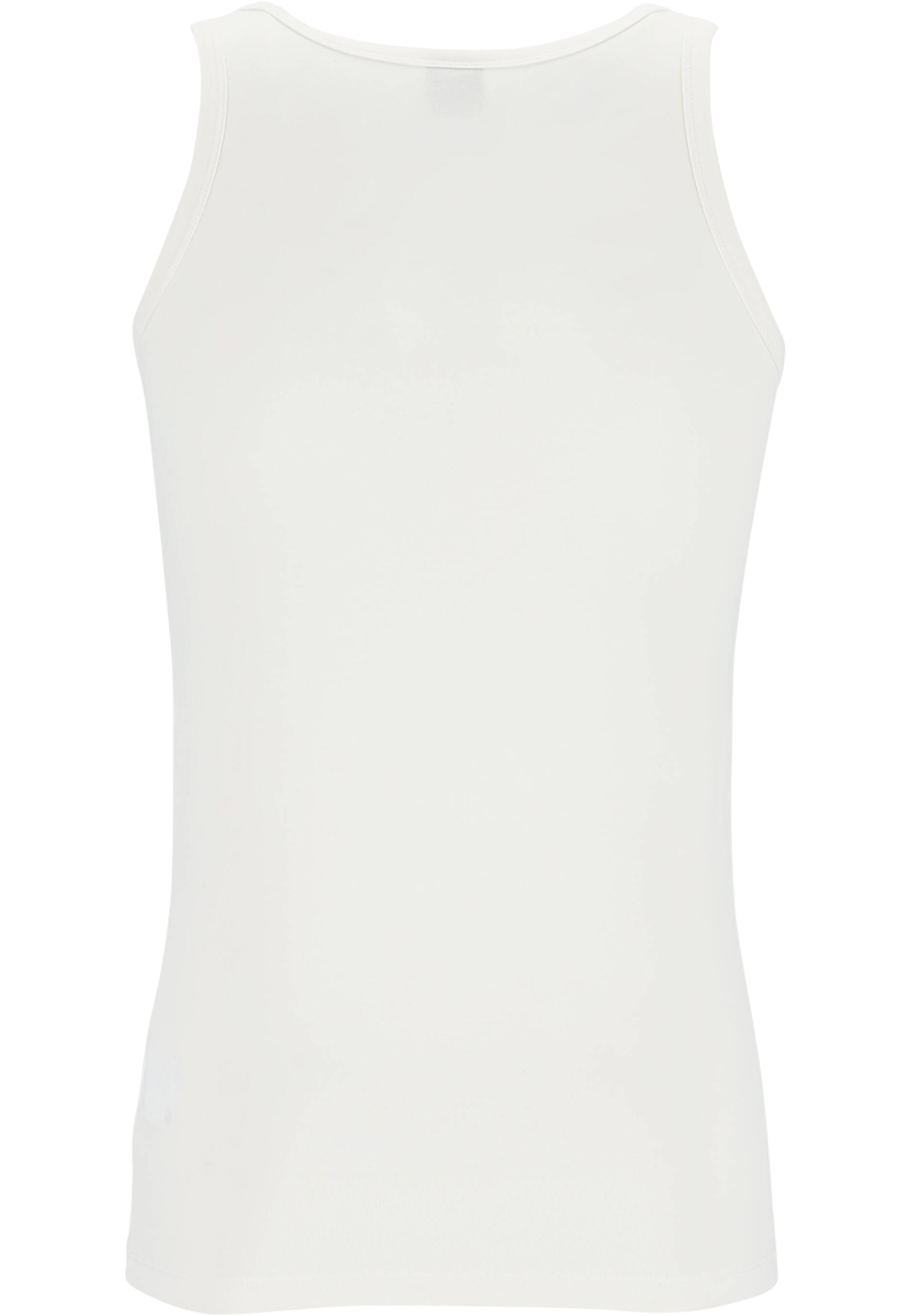HUGO BOSS Modern stretch tanktops slim fit (2-pack), heren singlets O-hals, wit