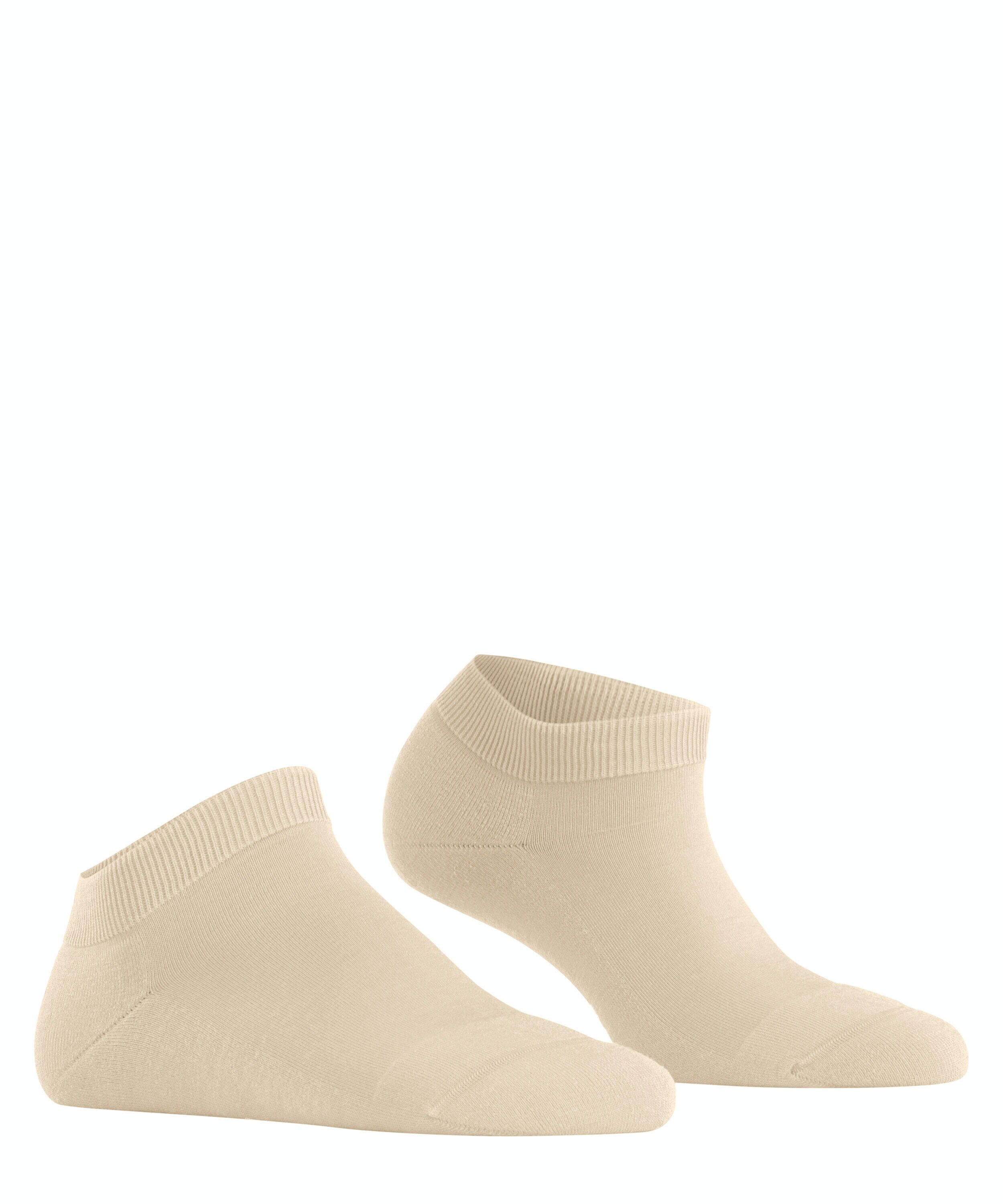 FALKE ClimaWool dames sneakersokken, creme (cream)
