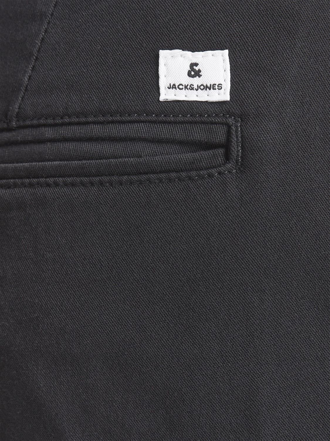 JACK & JONES Marco Dave slim fit, heren chino, zwart