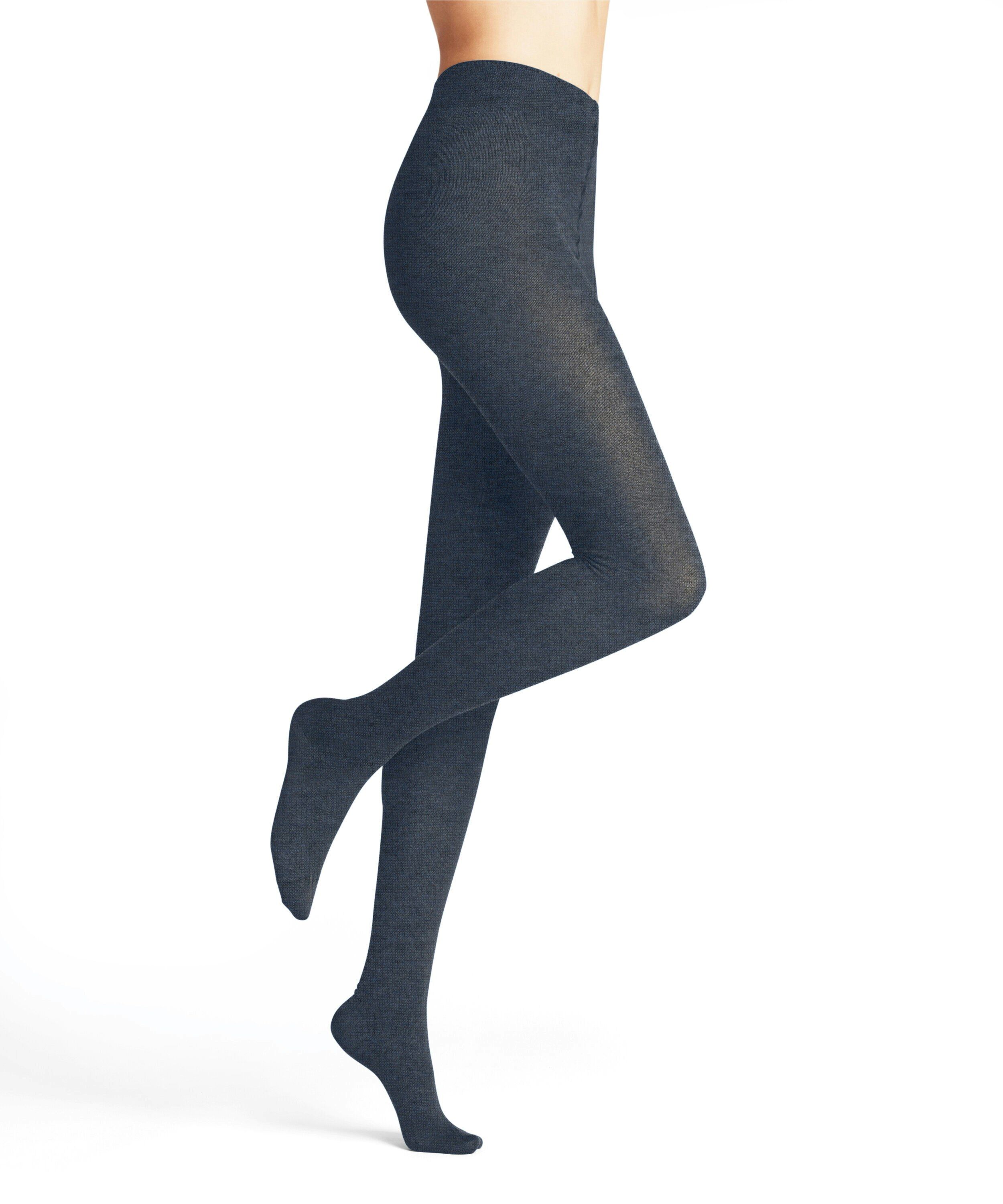 FALKE Family dames panty, dark blue melange