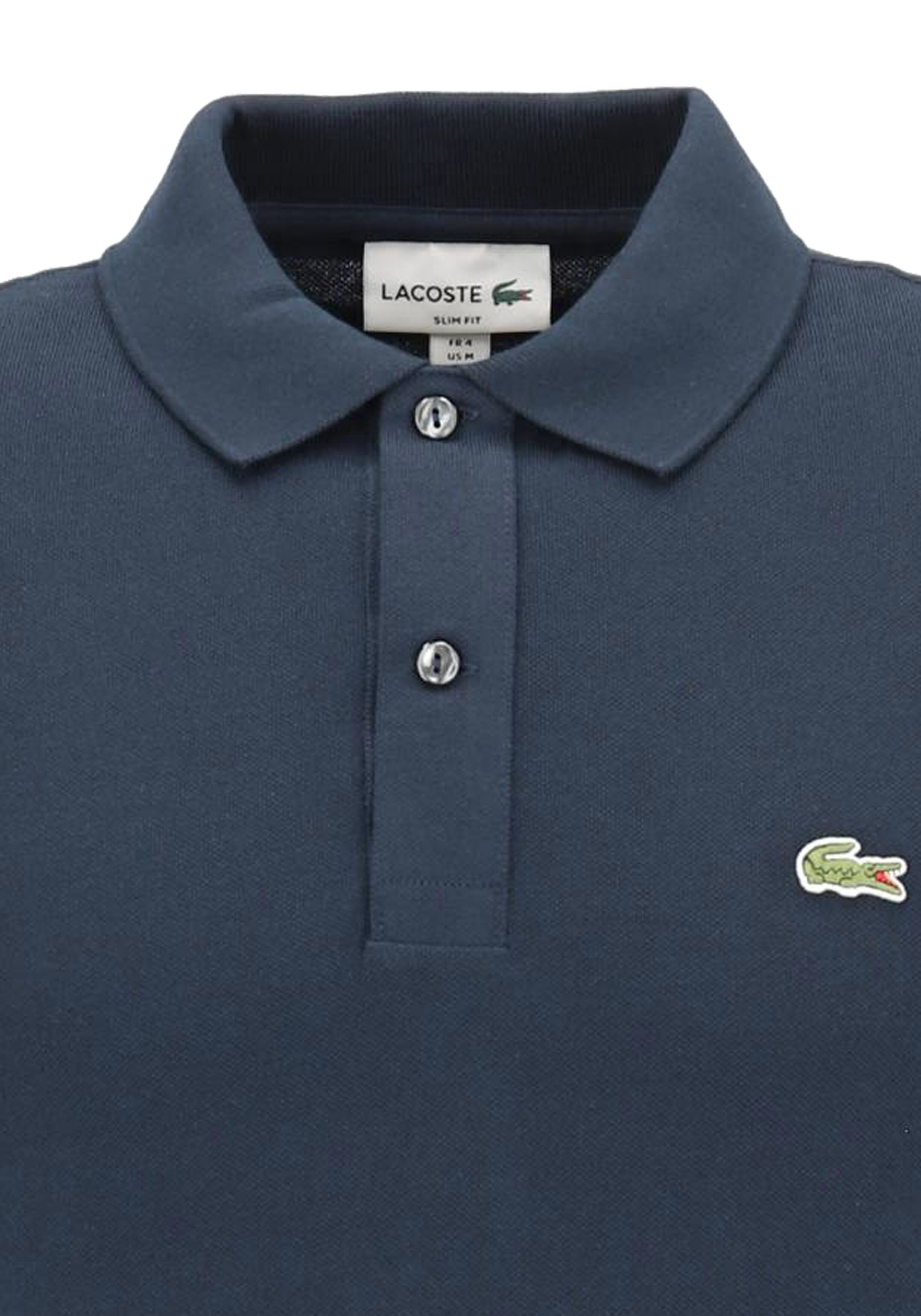 Lacoste Slim Fit polo, blauw
