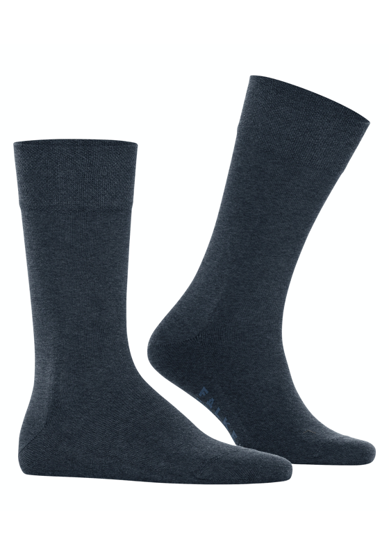 FALKE Sensitive New York herensokken, donkerblauw (navy mel.) FALKE Sensitive New York herensokken, donkerblauw (navy mel.)