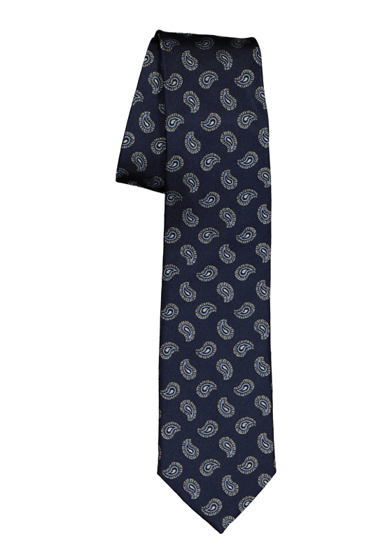 Michaelis  stropdas, blauw dessin Michaelis  stropdas, blauw dessin