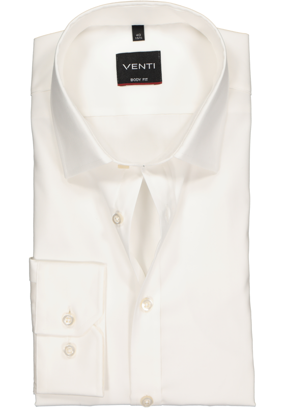 VENTI body fit overhemd, mouwlengte 72 cm, beige VENTI body fit overhemd, mouwlengte 72 cm, beige