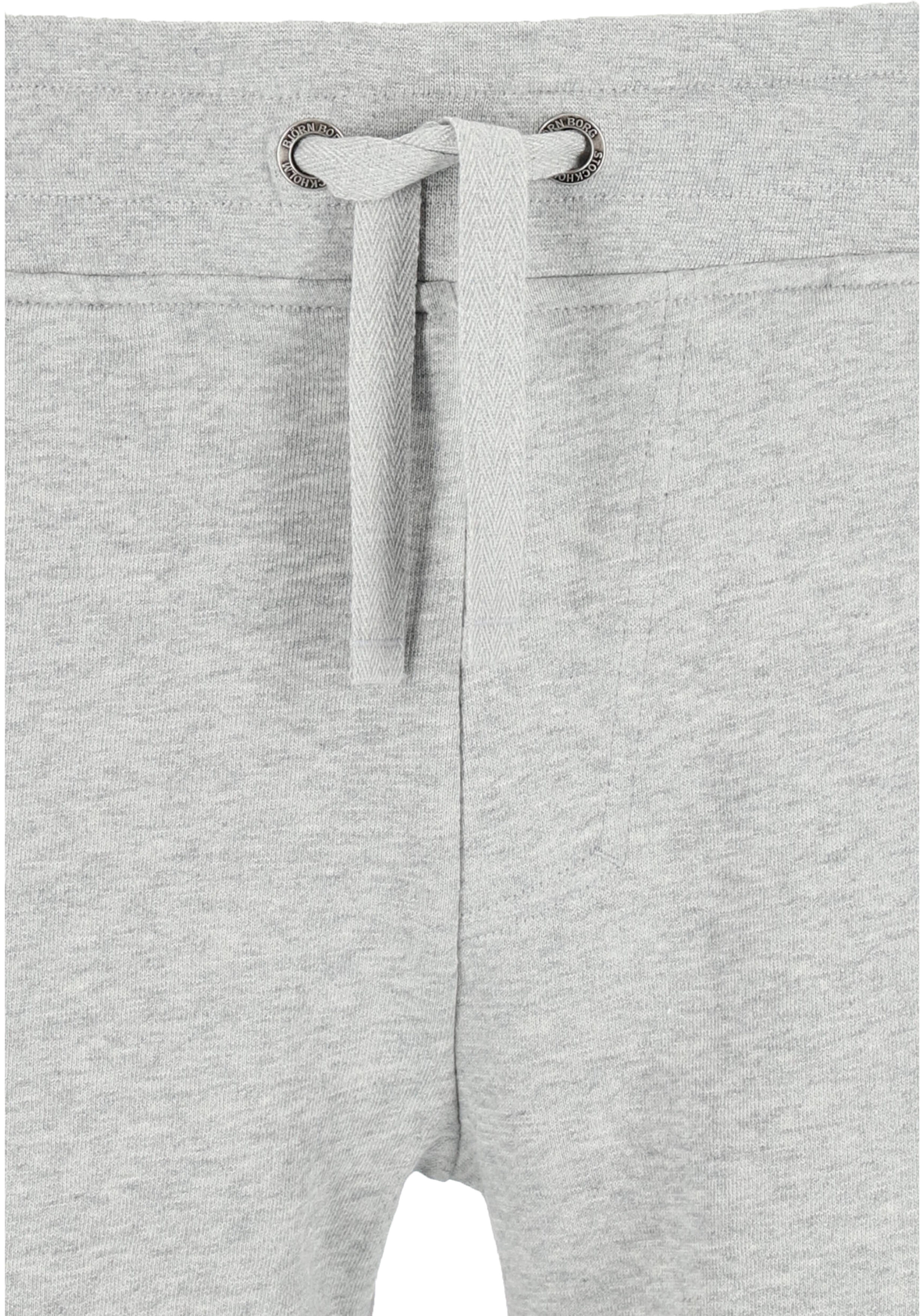 Bjorn Borg, korte joggingbroek (dik), lichtgrijs melange